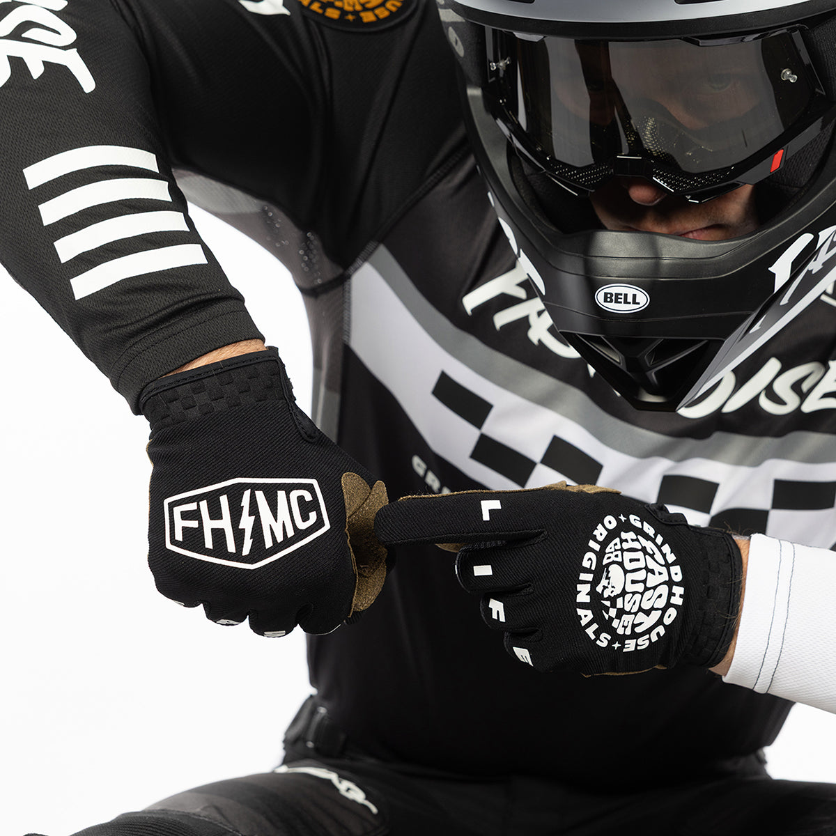 Fasthouse Speed Style Atomic Youth MX Glove - Black