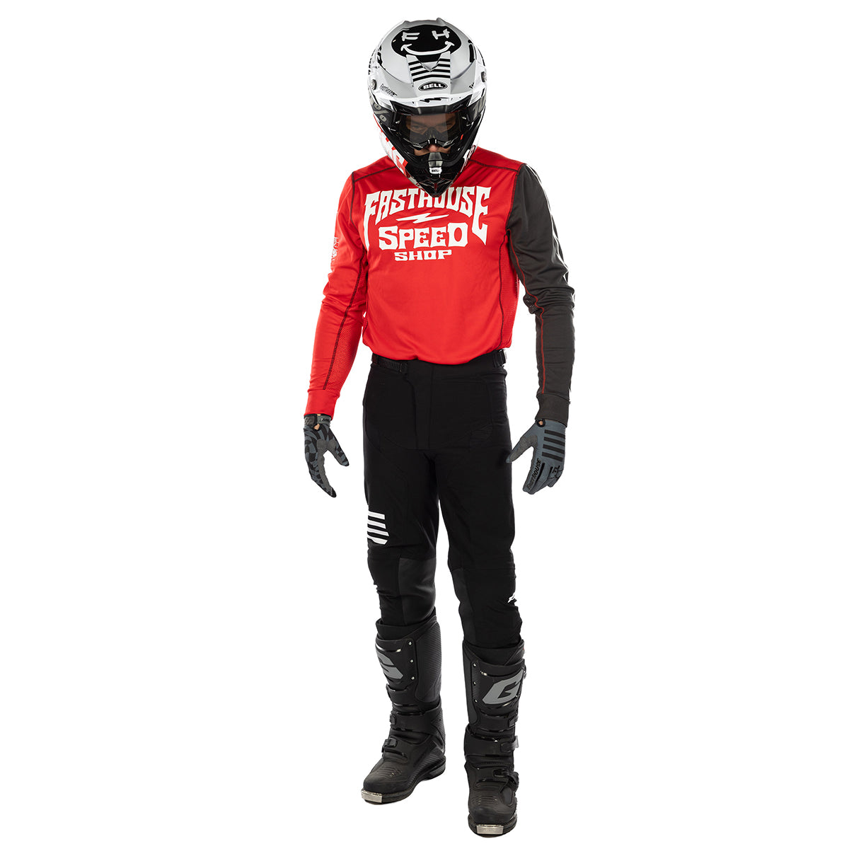 Fasthouse Sanguaro Horizon MX Jersey - Red