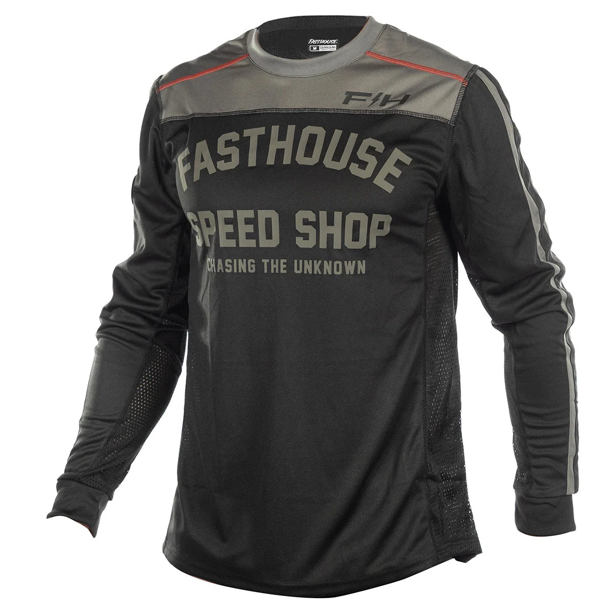 Fasthouse Sanguaro Petrol LS MX Jersey - Black/Gray