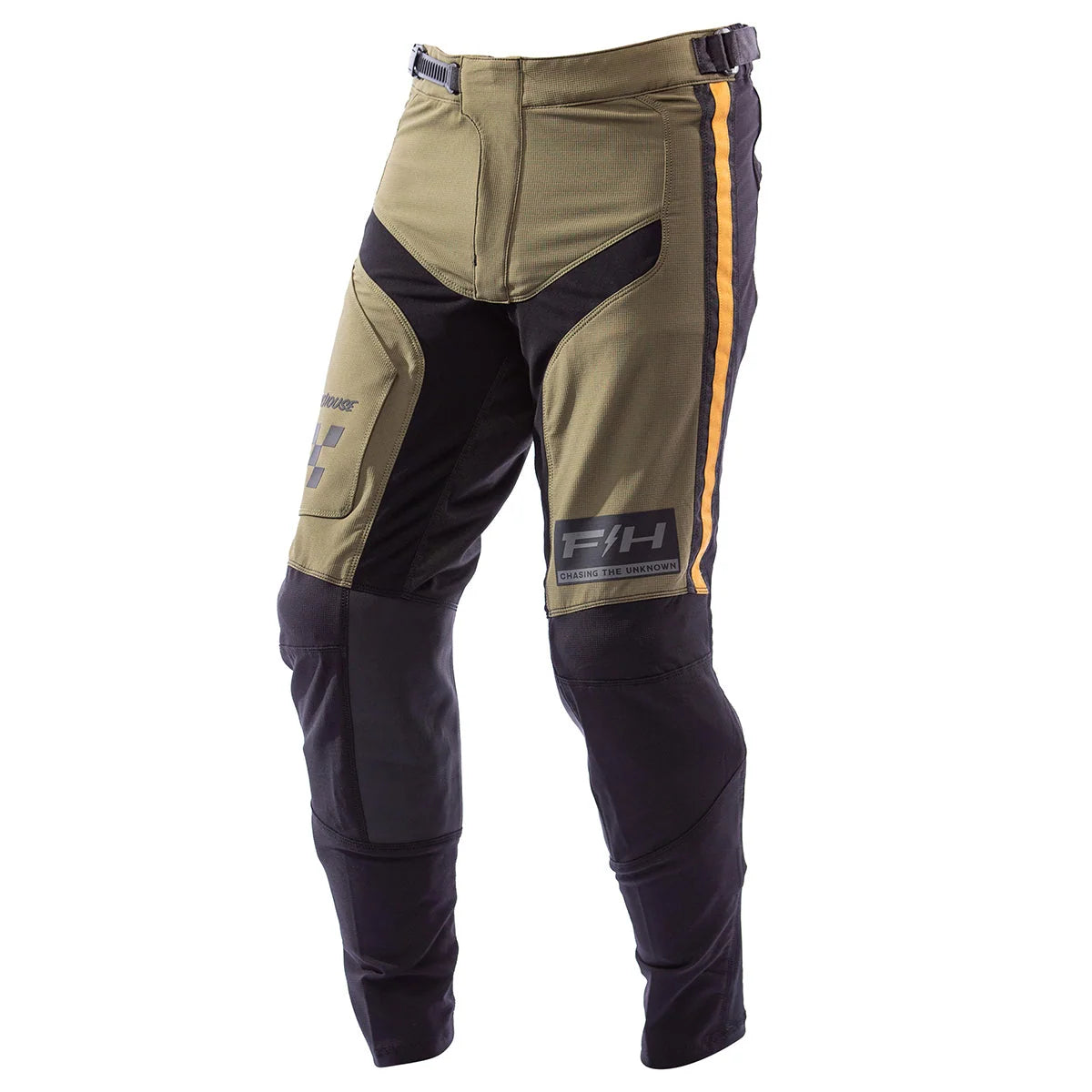 Fasthouse Sanguaro Petrol Cargo MX Pant - Olive/Vintage Gold