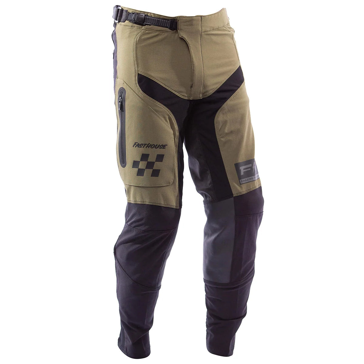 Fasthouse Sanguaro Petrol Cargo MX Pant - Olive/Vintage Gold