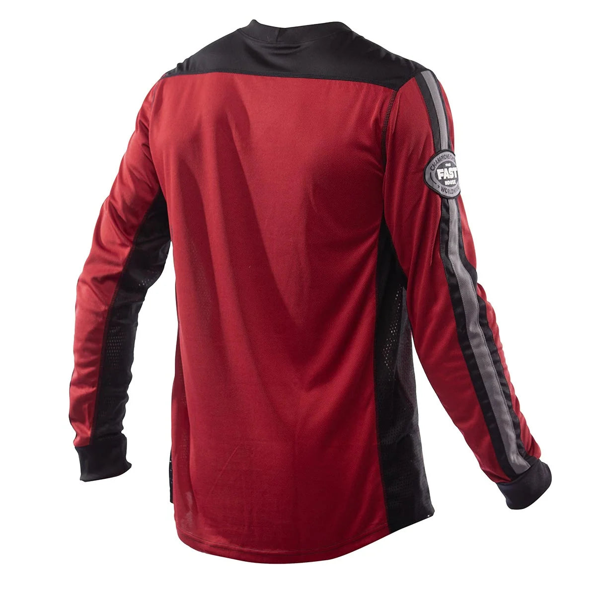 Fasthouse Sanguaro Petrol LS MX Jersey - Cardinal