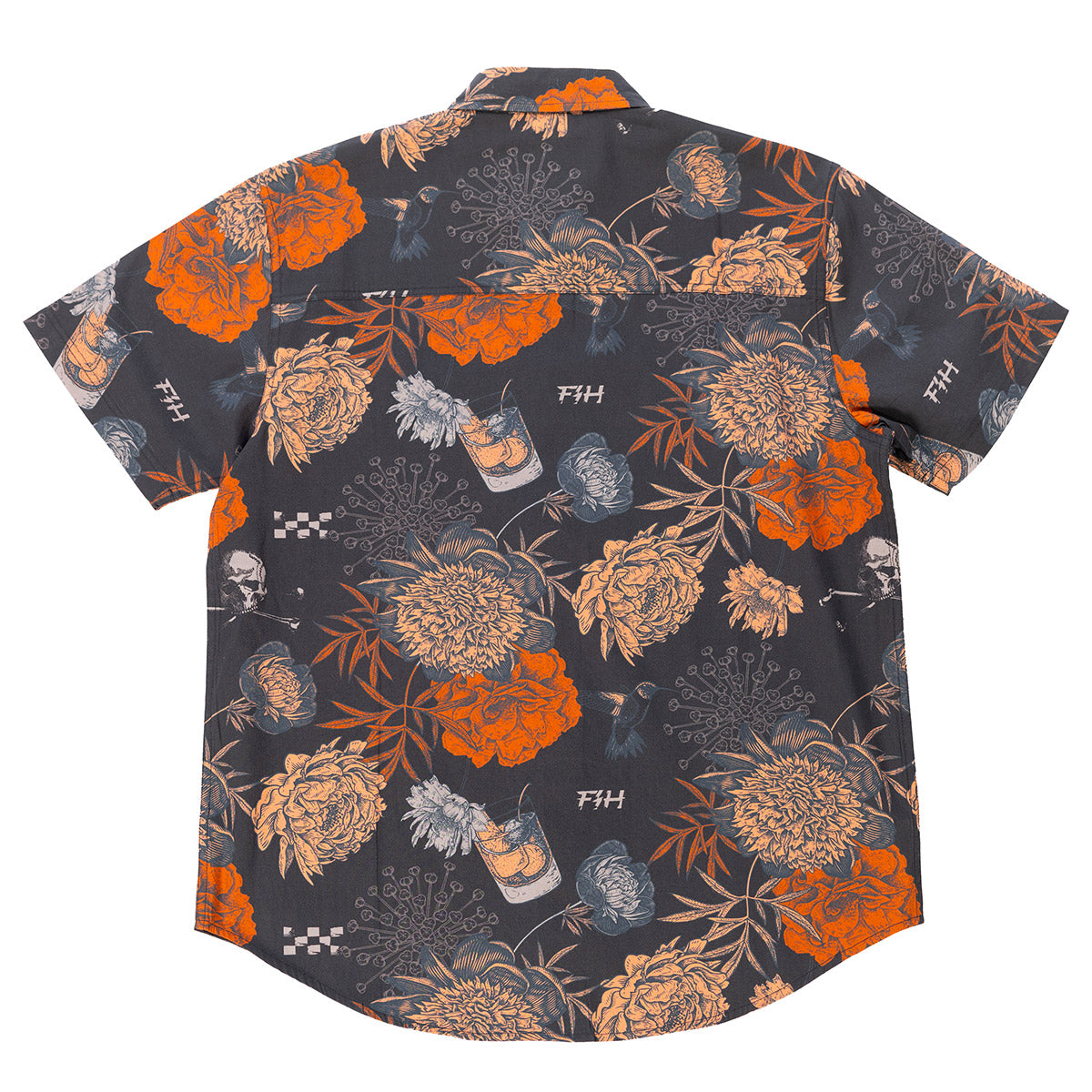 Fasthouse Scene Button Up - Vintage Black