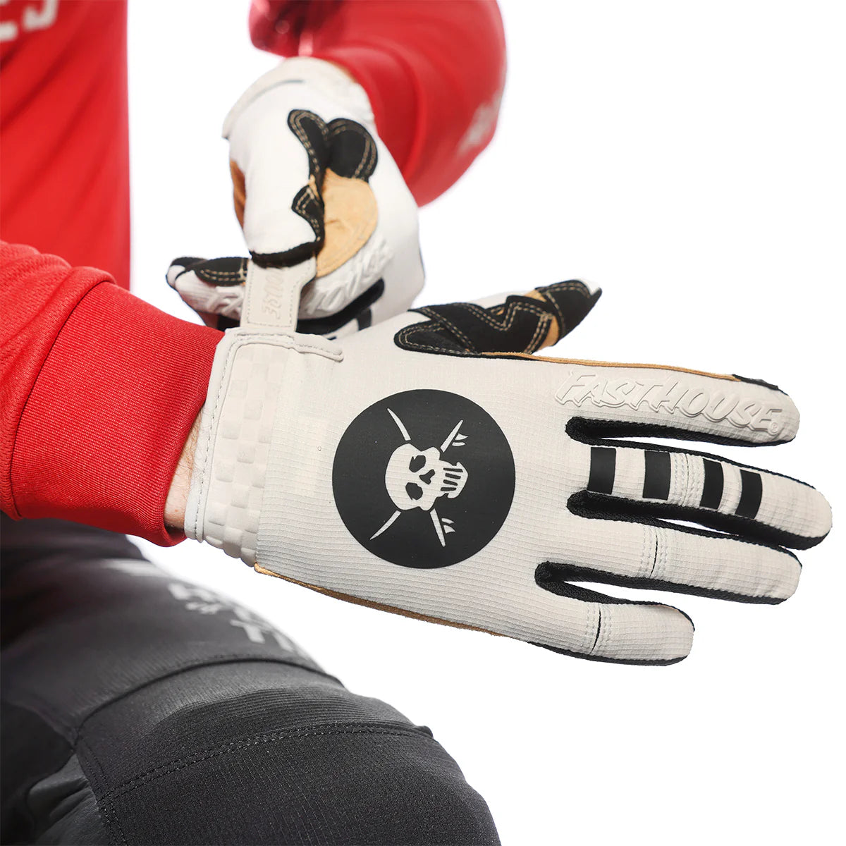 Fasthouse Speed Style Baja MX Glove White Sand