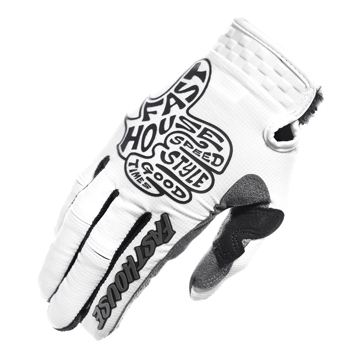 Fasthouse Speed Style Club MX Glove White