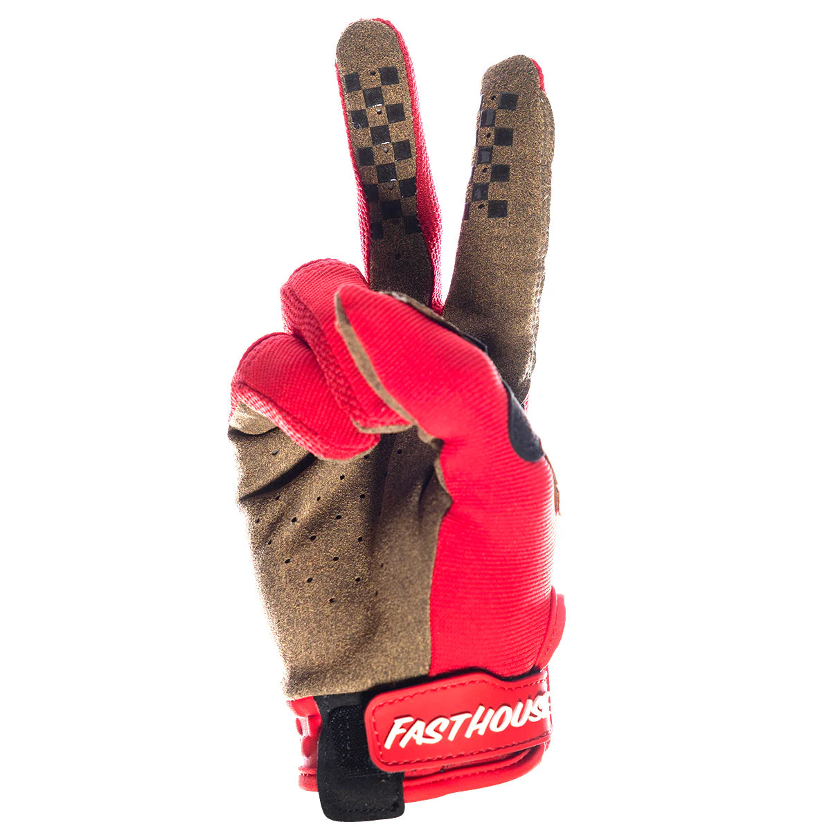 Fasthouse Speed Style Ramble MX Glove Red