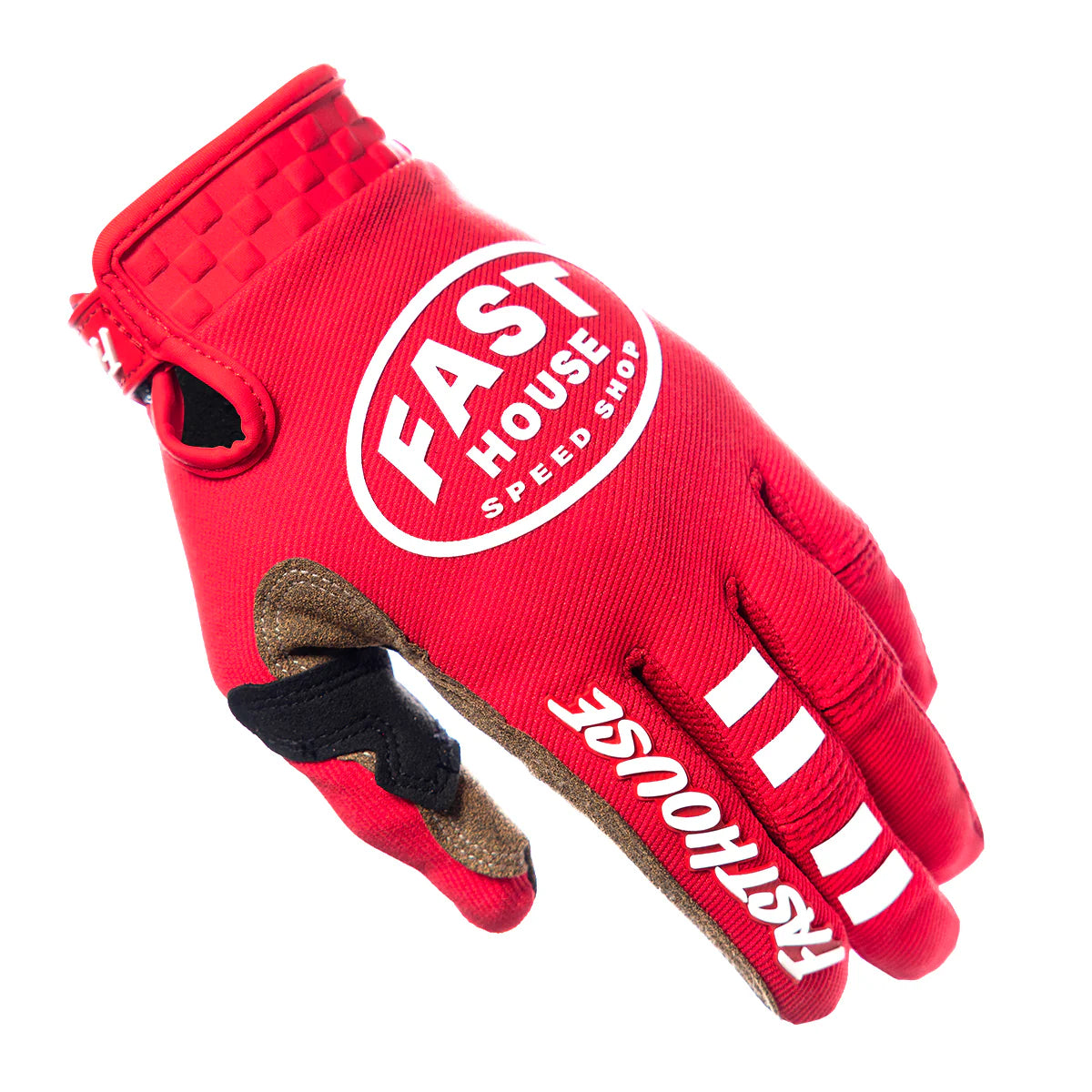 Fasthouse Speed Style Ramble MX Glove Red