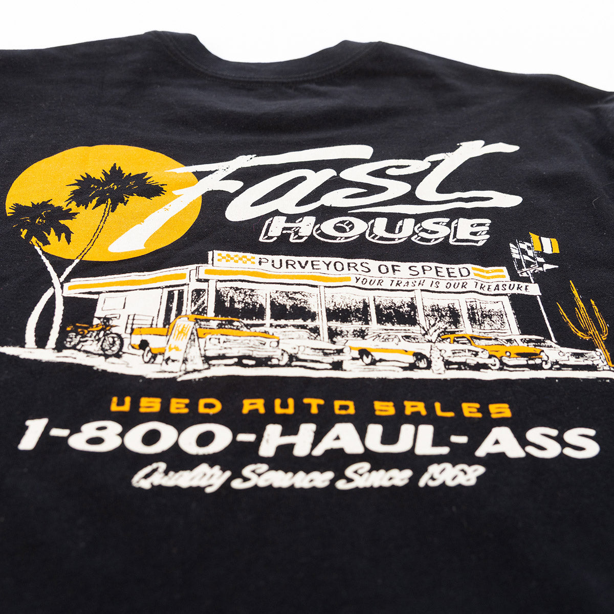 Fasthouse Sunset Tee - Black