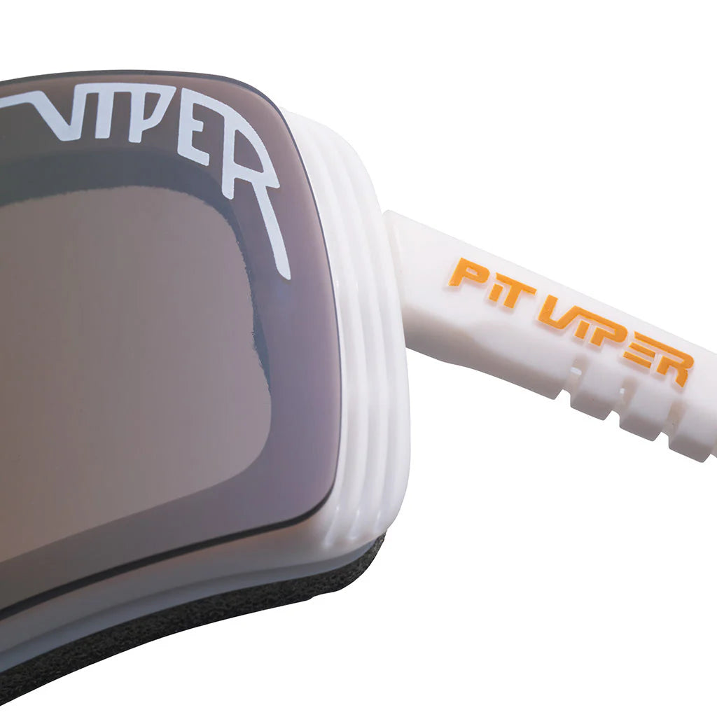 Pit Viper The Miami Nights Synthesizer Sunglasses - Gold Mirror Lens