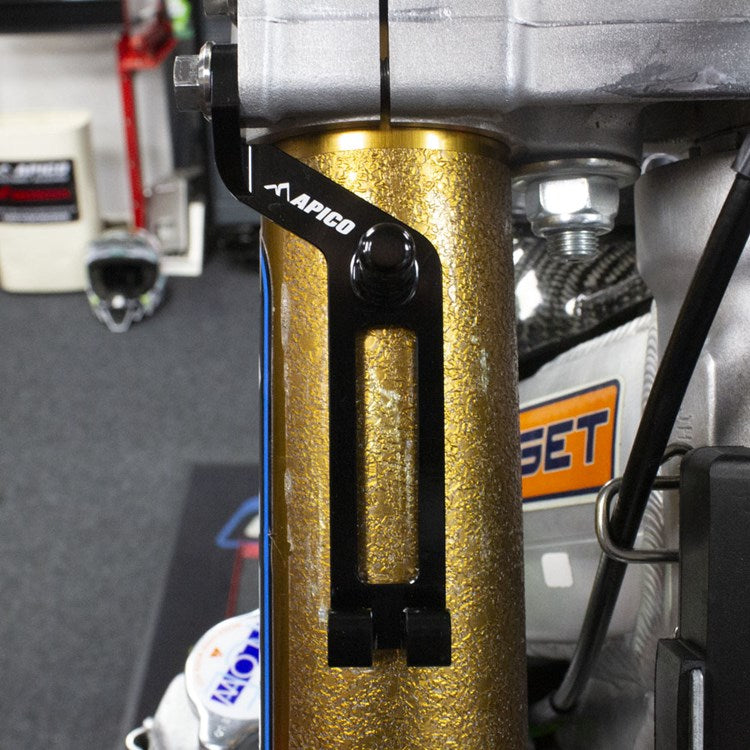 Apico CNC Transponder Bracket Black