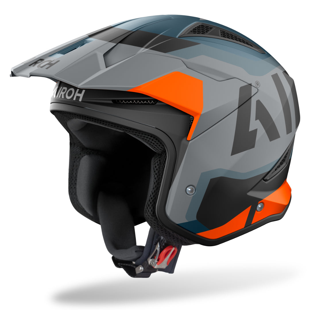 Airoh TRR II Jupiter Trials Helmet Matt Orange