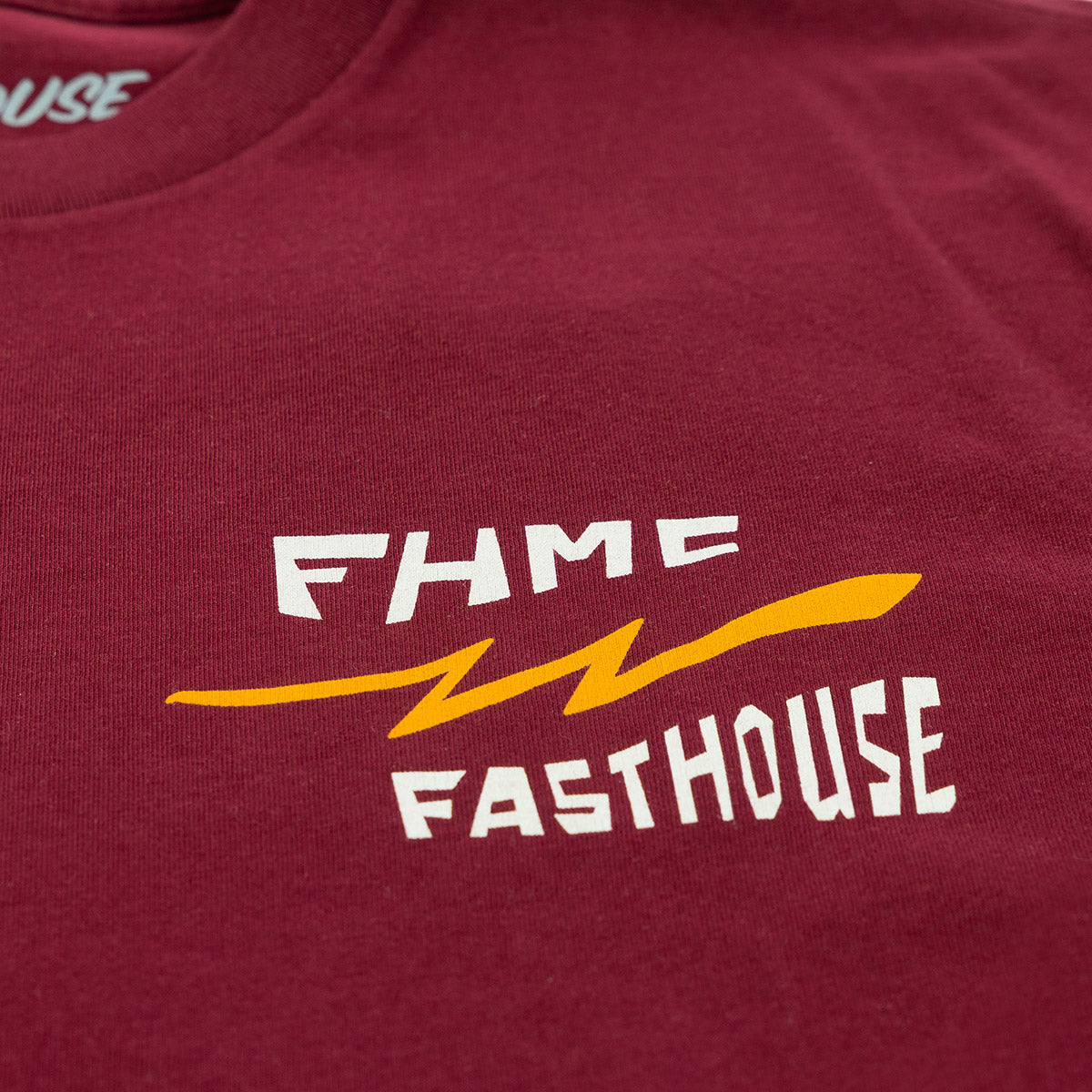 Fasthouse Team Tee - Maroon