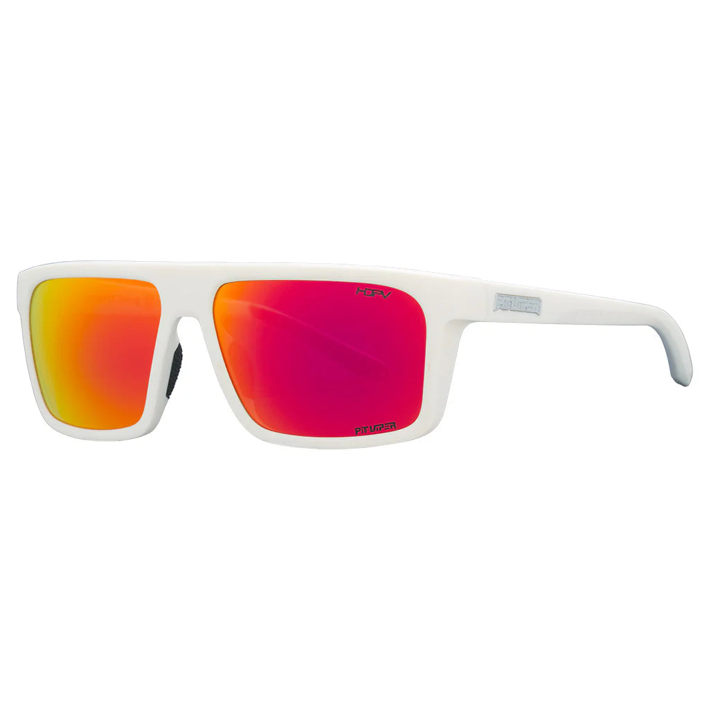 Pit Viper The Miami Nights Turboshaft Sunglasses - HDPV Polarized Red Lens