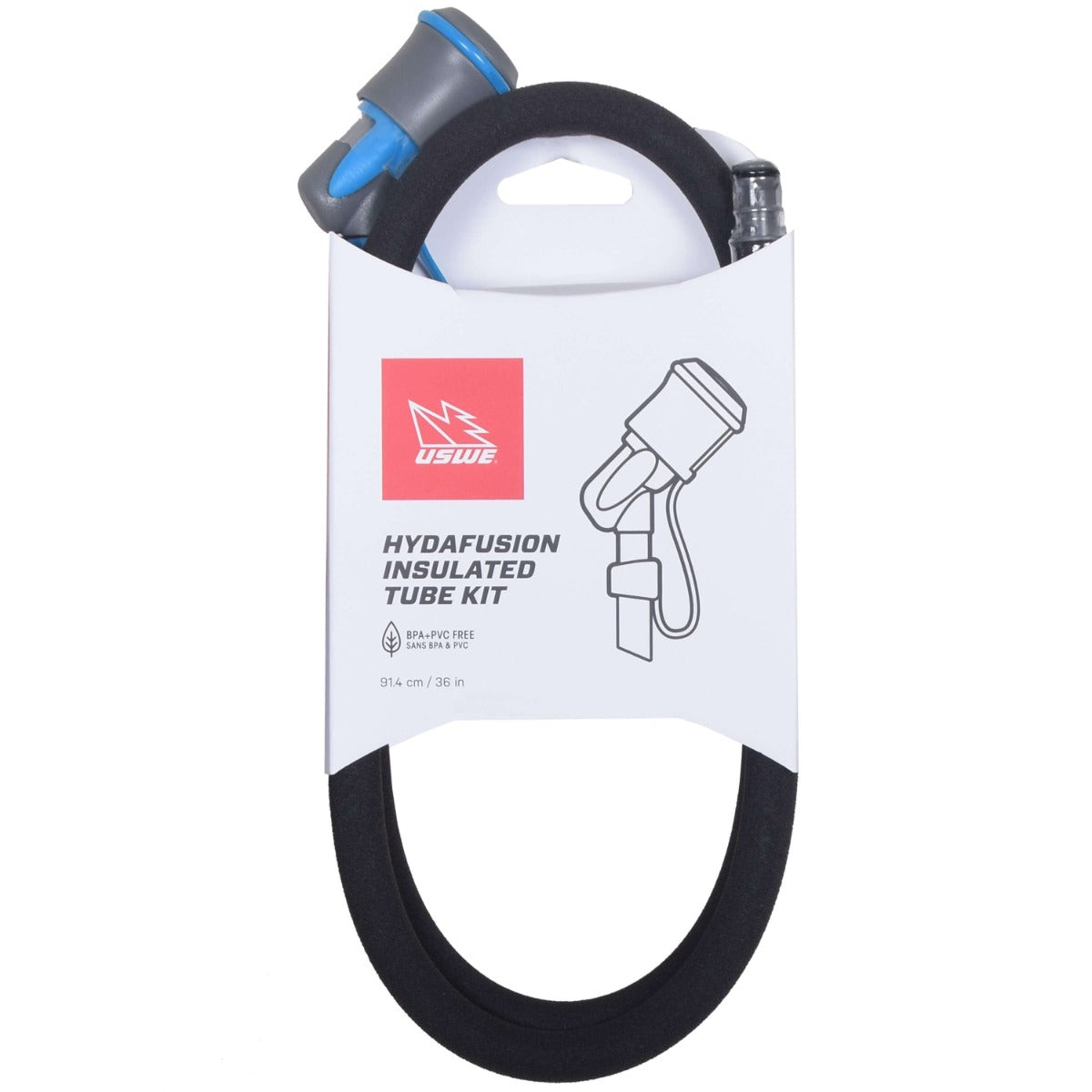 USWE Hydrafusion Drink Tube Kit - Black