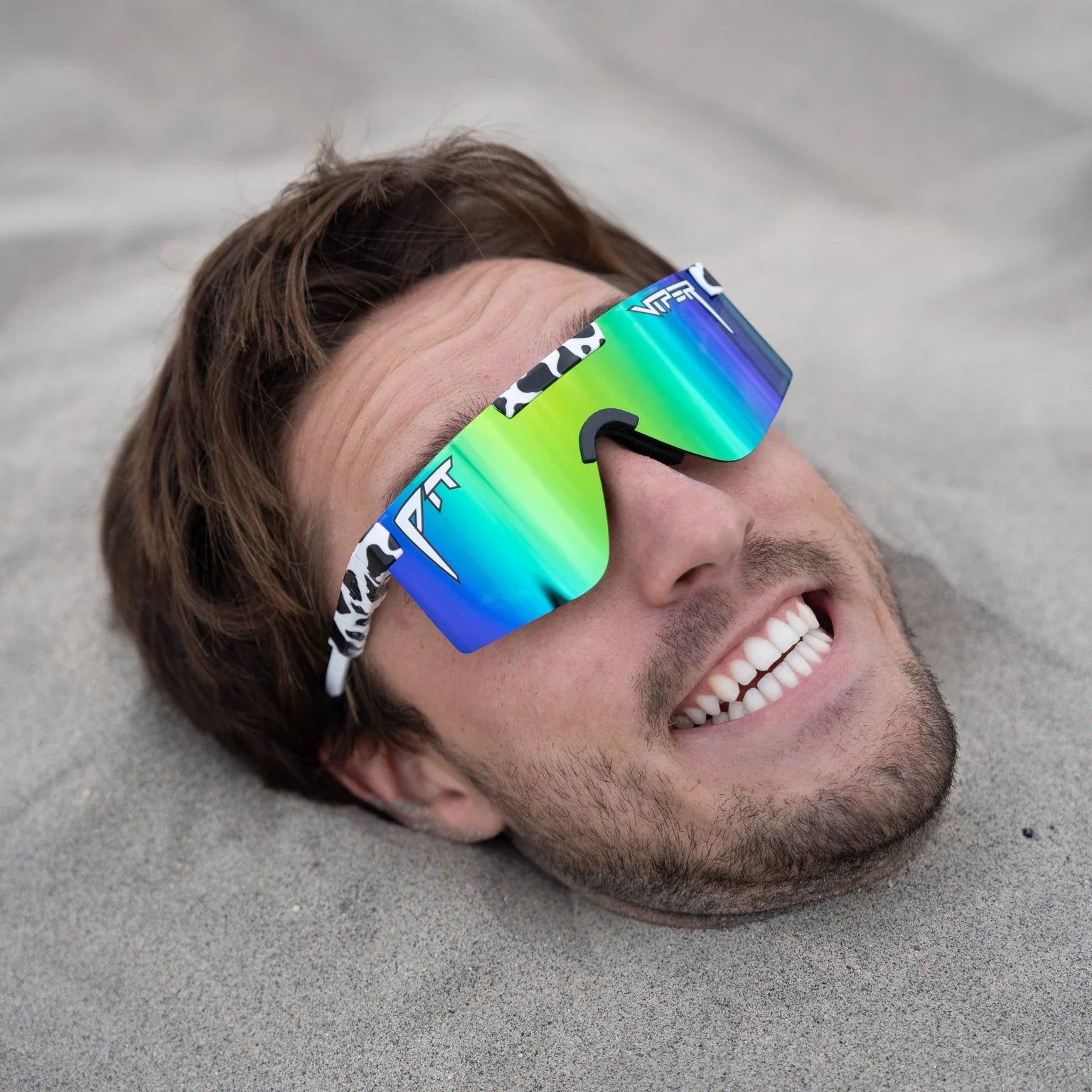Pit Viper The Cowabunga Original 2.0 Sunglasses - HDPV Polarized Blue/Green Lens