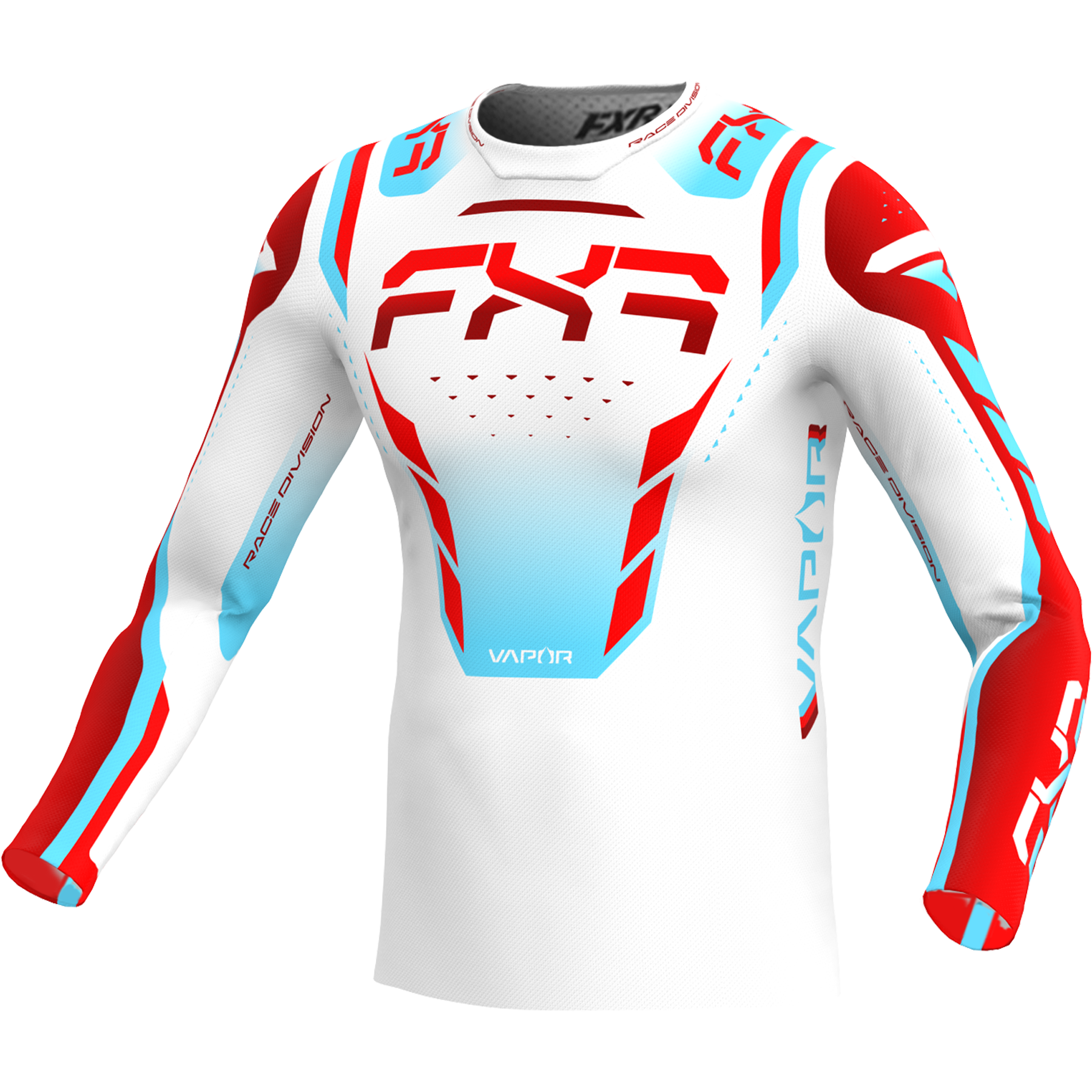 FXR YOUTH Vapor AIR MX Jersey 2025.5 Scorch/White