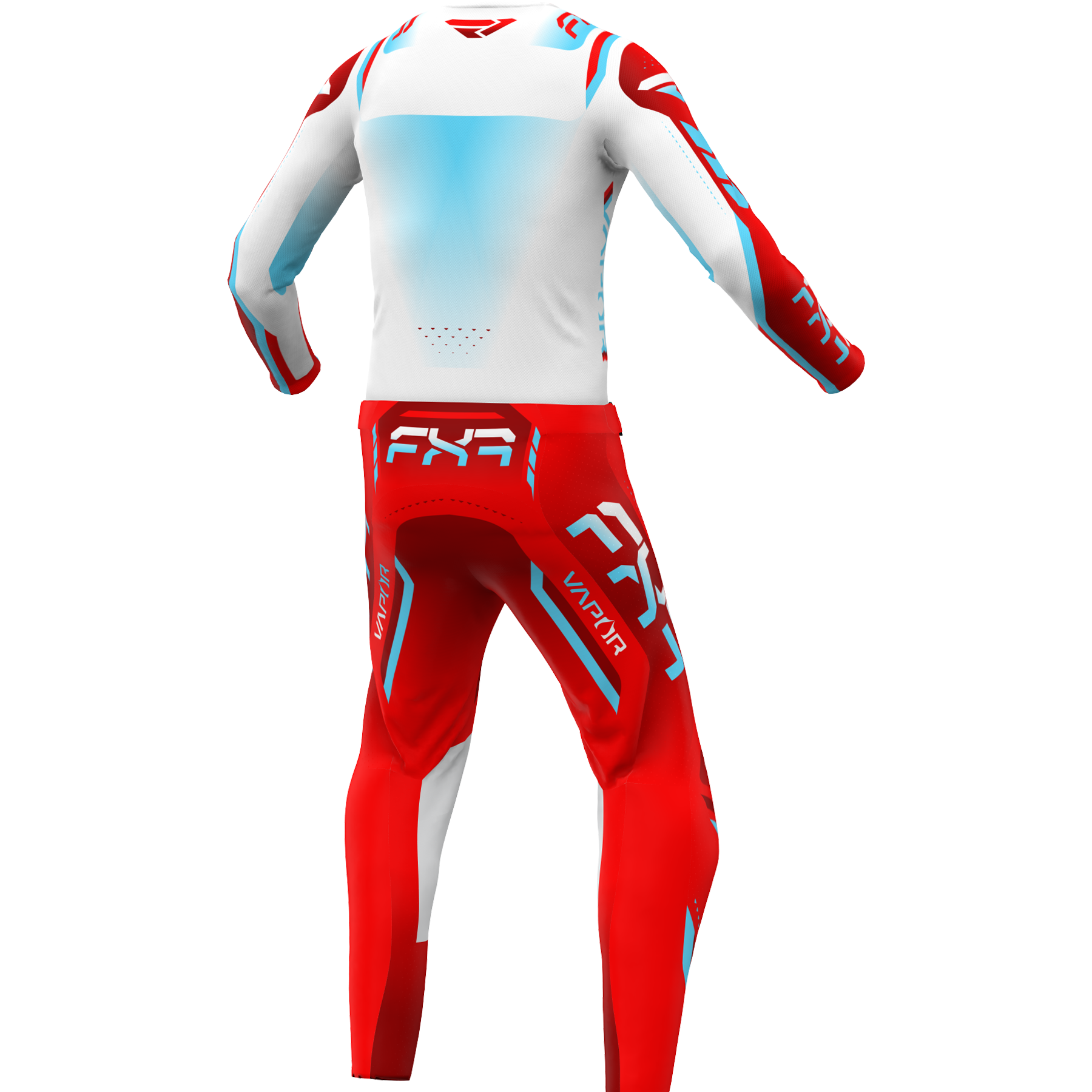 FXR YOUTH Vapor Air 2025.5 MX Kit Combo Scorch/White