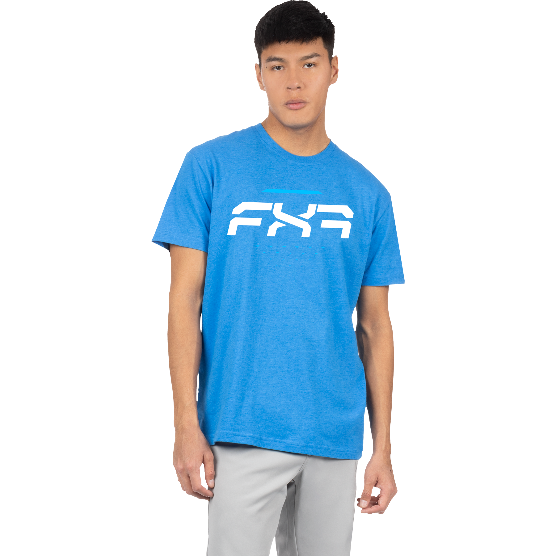 FXR Vapor Premium T-Shirt Blue/White