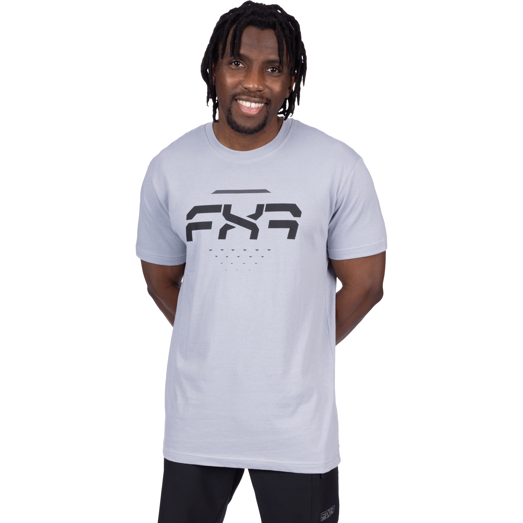 FXR Vapor Premium T-Shirt Grey/Black