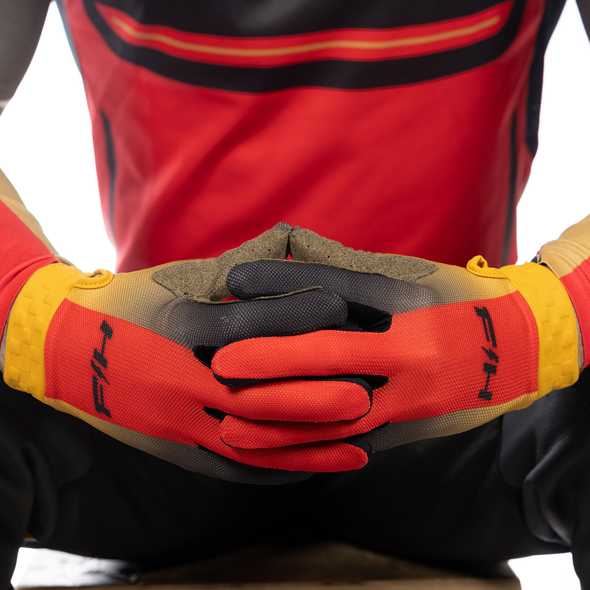 Fasthouse Vapor React MX Glove - Racing Red/Black