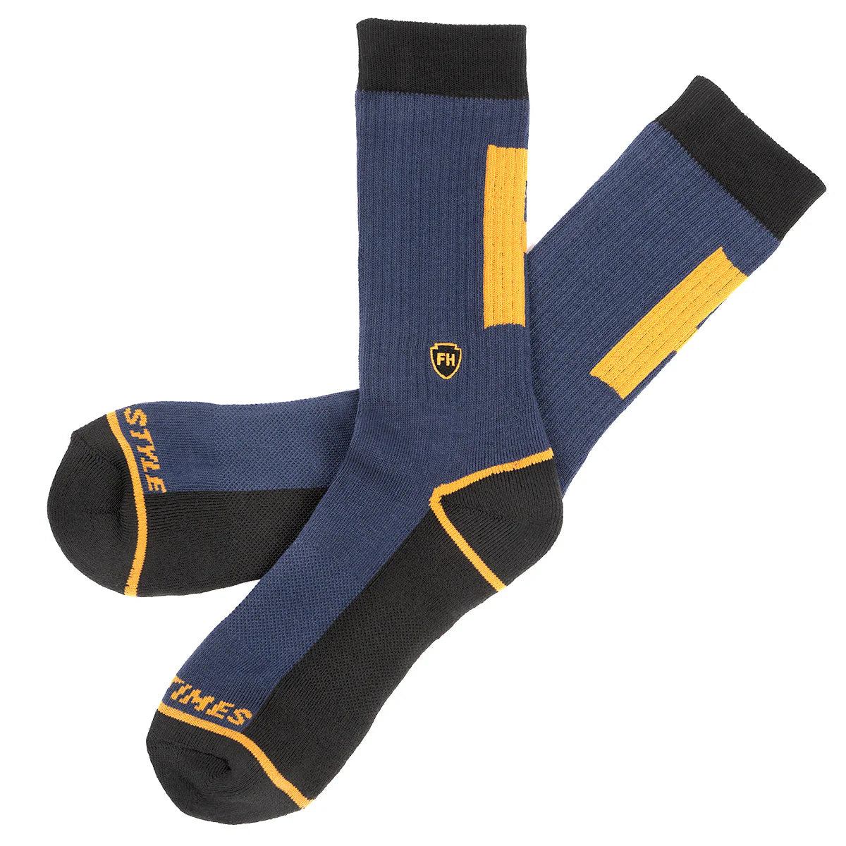 Fasthouse Varsity Performance Crew Sock Midnight Navy