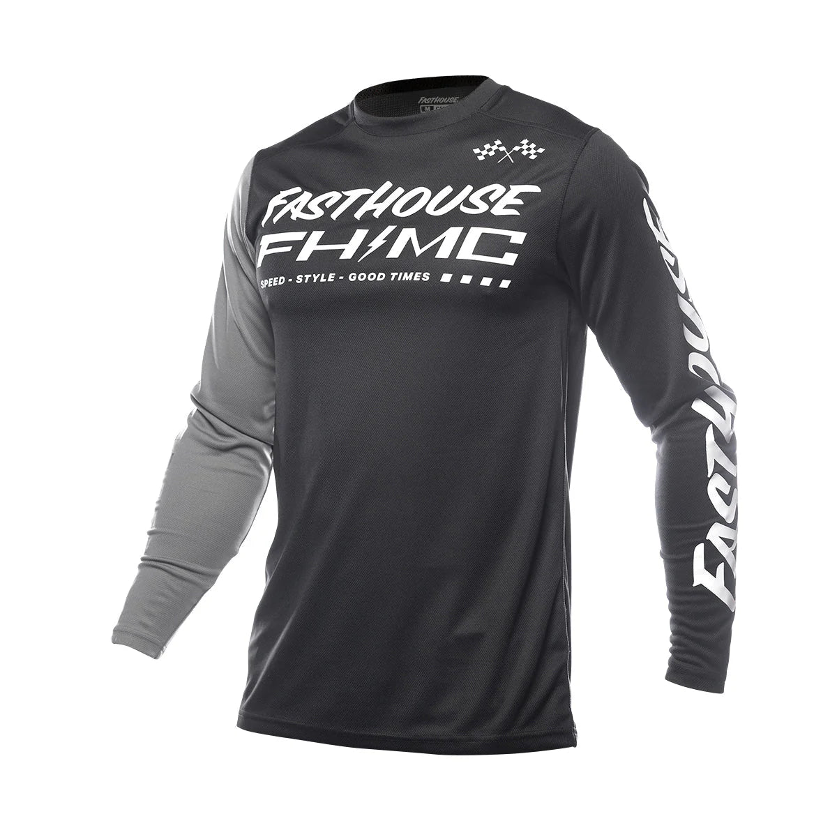 Fasthouse YOUTH Carbon Method MX Kit Combo - Black/Grey