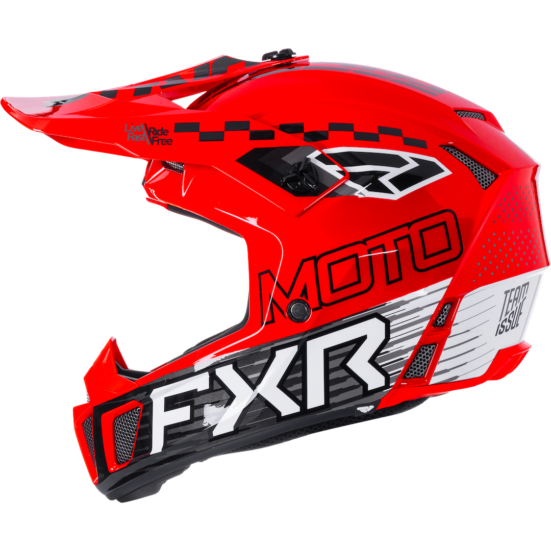 FXR YOUTH Clutch MX Helmet 2026 Red
