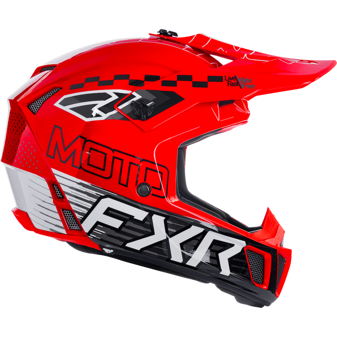 FXR YOUTH Clutch MX Helmet 2026 Red