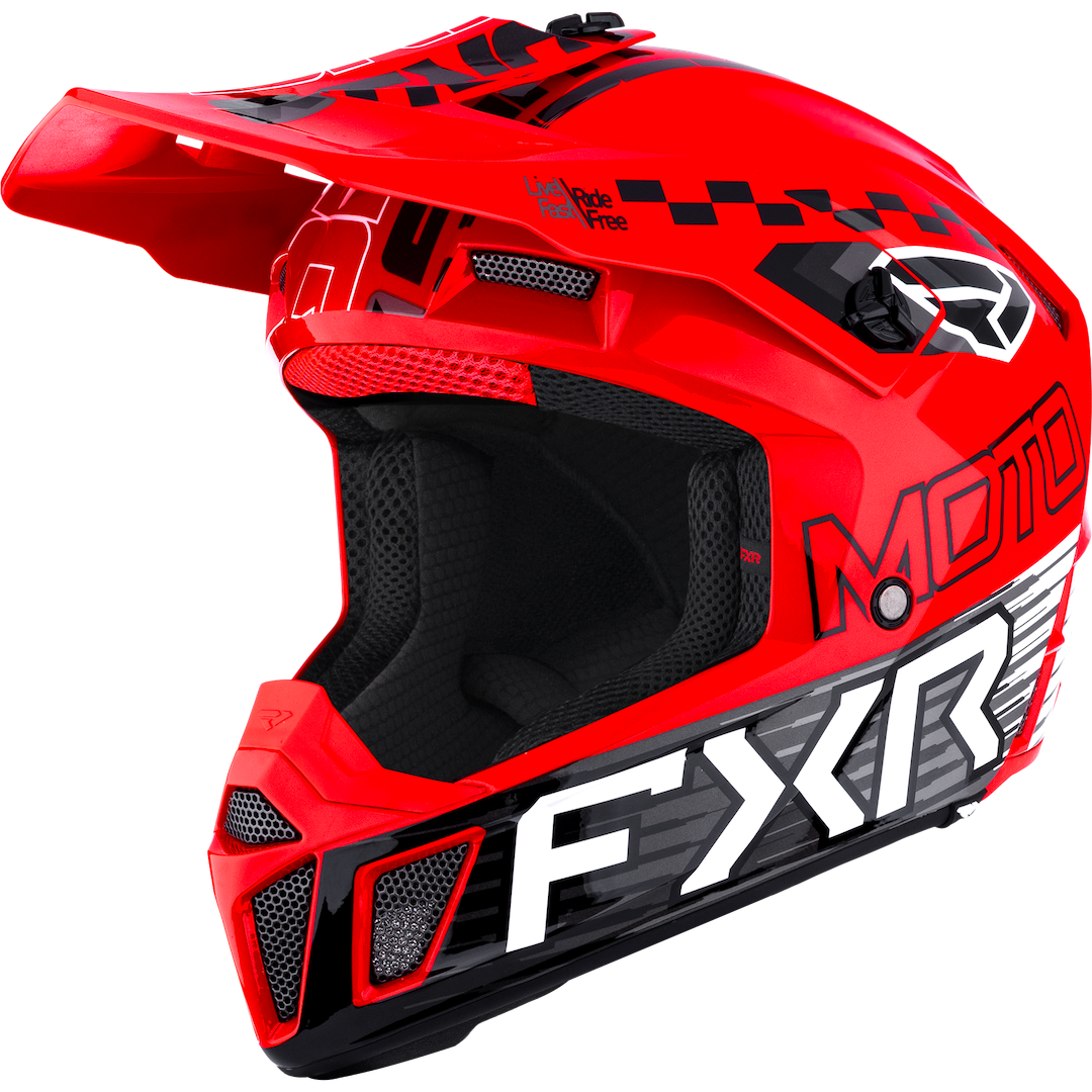 FXR YOUTH Clutch MX Helmet 2026 Red