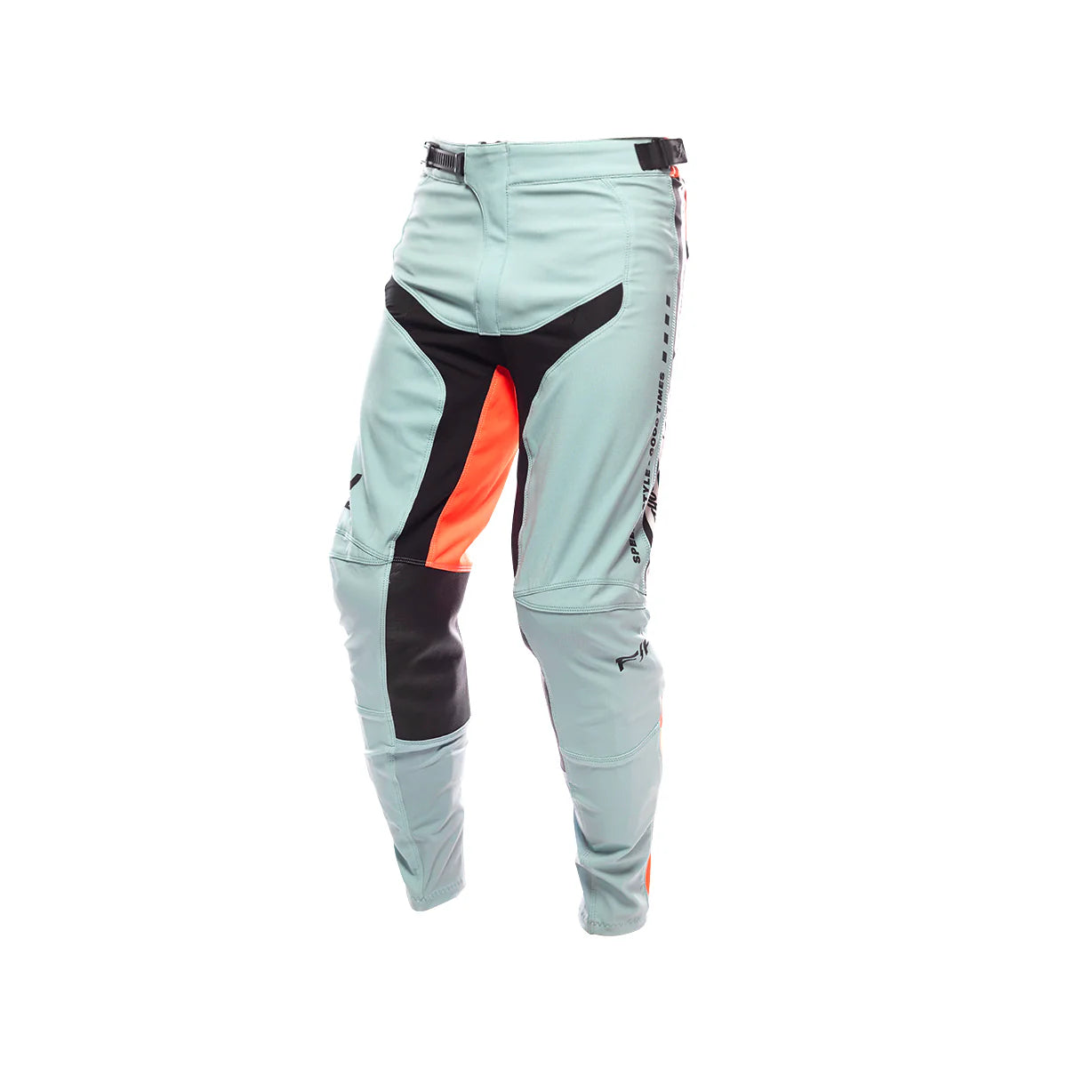 Fasthouse Youth Elrod Formula MX Pant Oceanic Mint/Hyper Coral