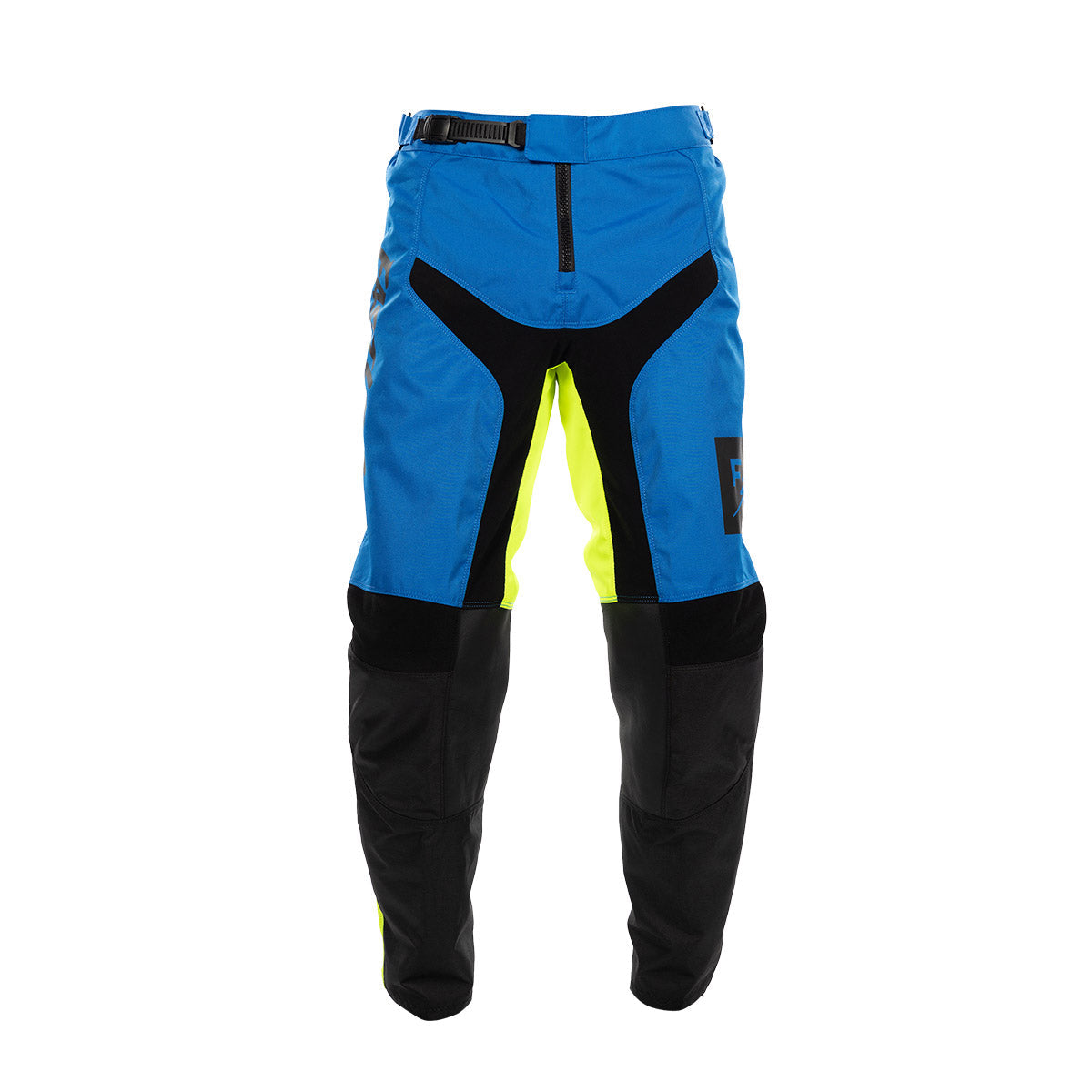 Fasthouse Carbon Echo Youth MX Pant - Electric Blue/High Viz