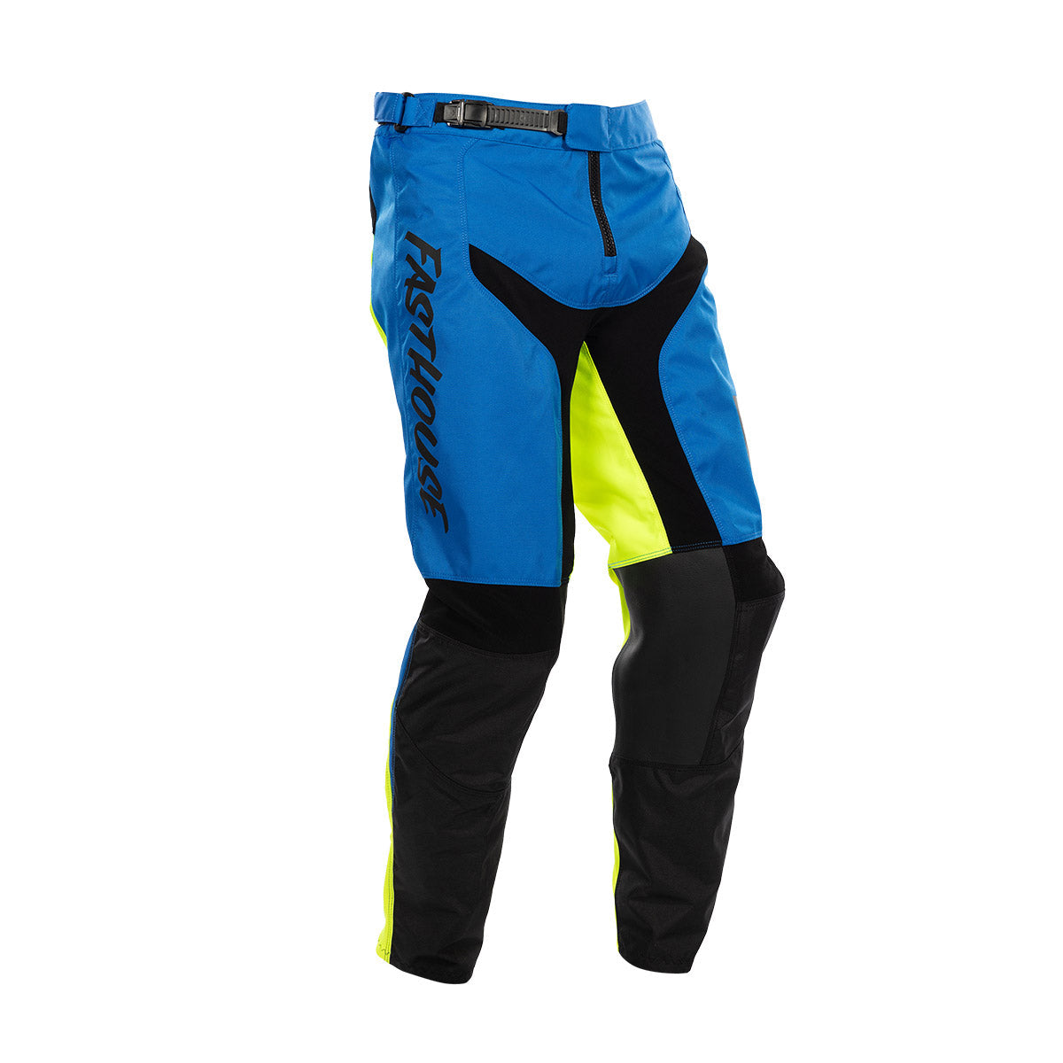 Fasthouse Carbon Echo Youth MX Pant - Electric Blue/High Viz