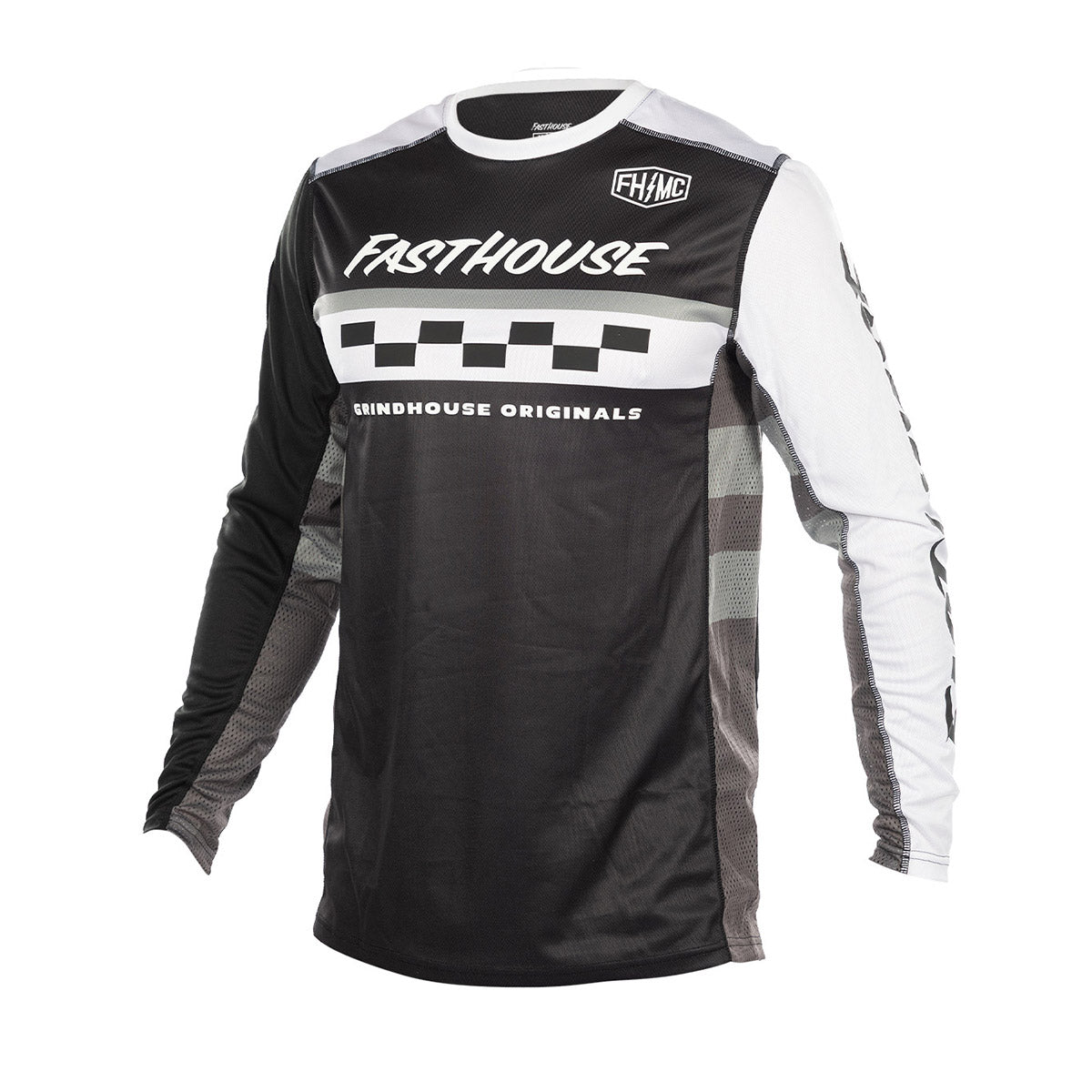 Fasthouse Grindhouse Atomic Youth MX Jersey - Black/Gray