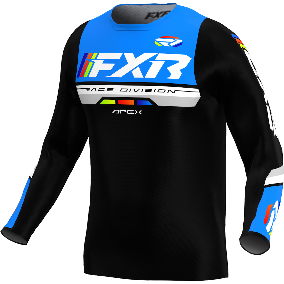 FXR YOUTH Apex MX Jersey 2026 Blue