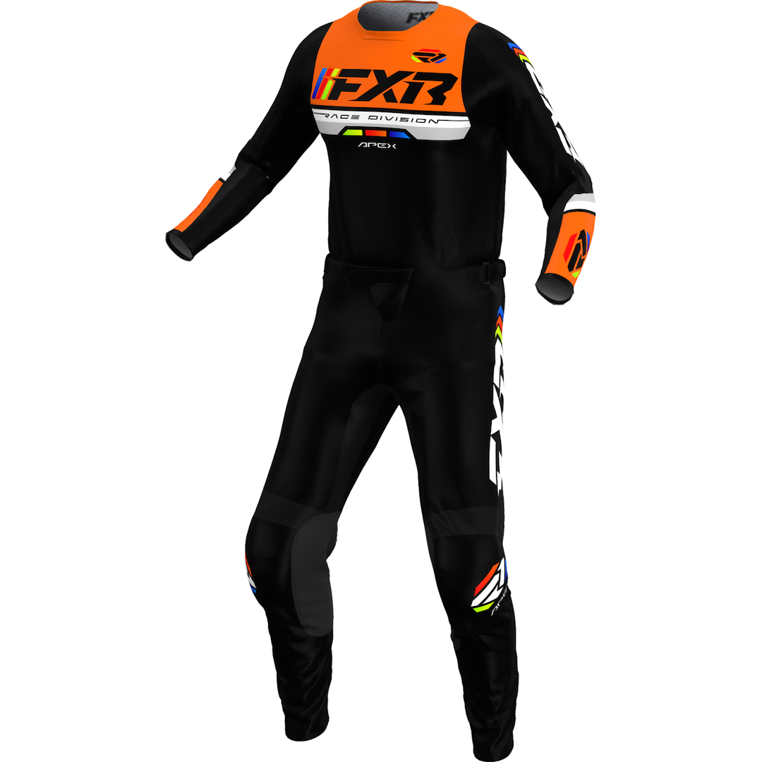 FXR YOUTH Apex 2026 MX Kit Combo Orange