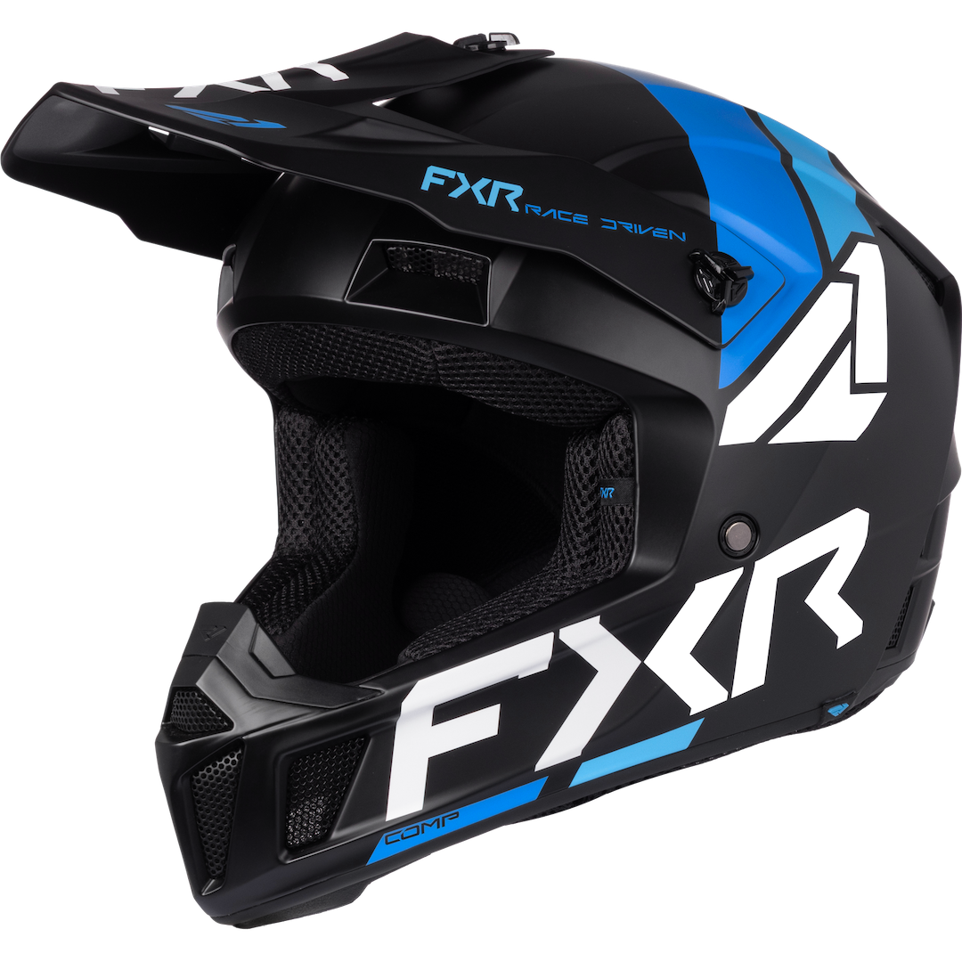 FXR YOUTH Clutch ECE 22.06 MX Helmet 2027 Blue/Cyan
