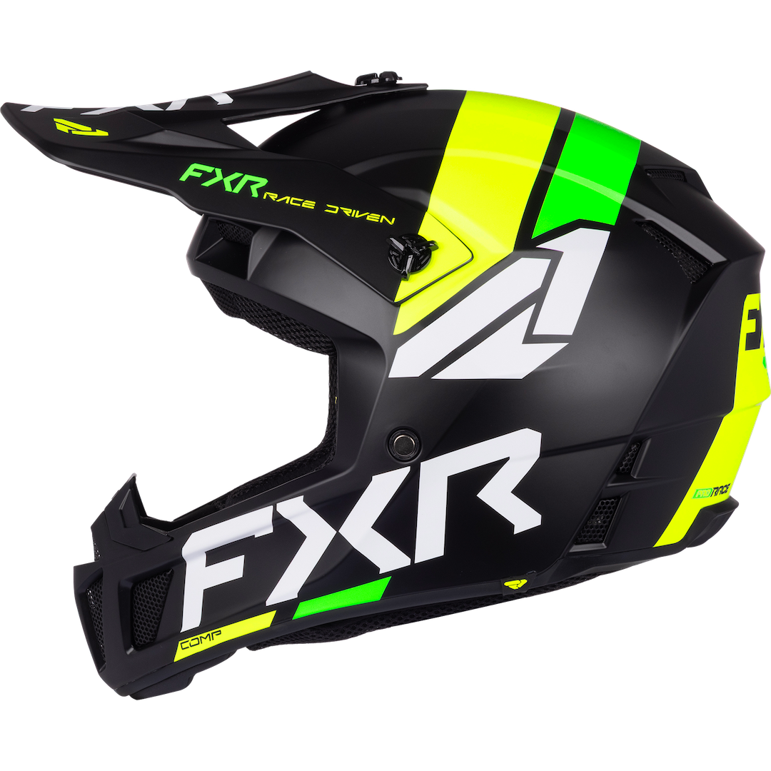FXR YOUTH Clutch ECE 22.06 MX Helmet 2027 HiVis/Lime