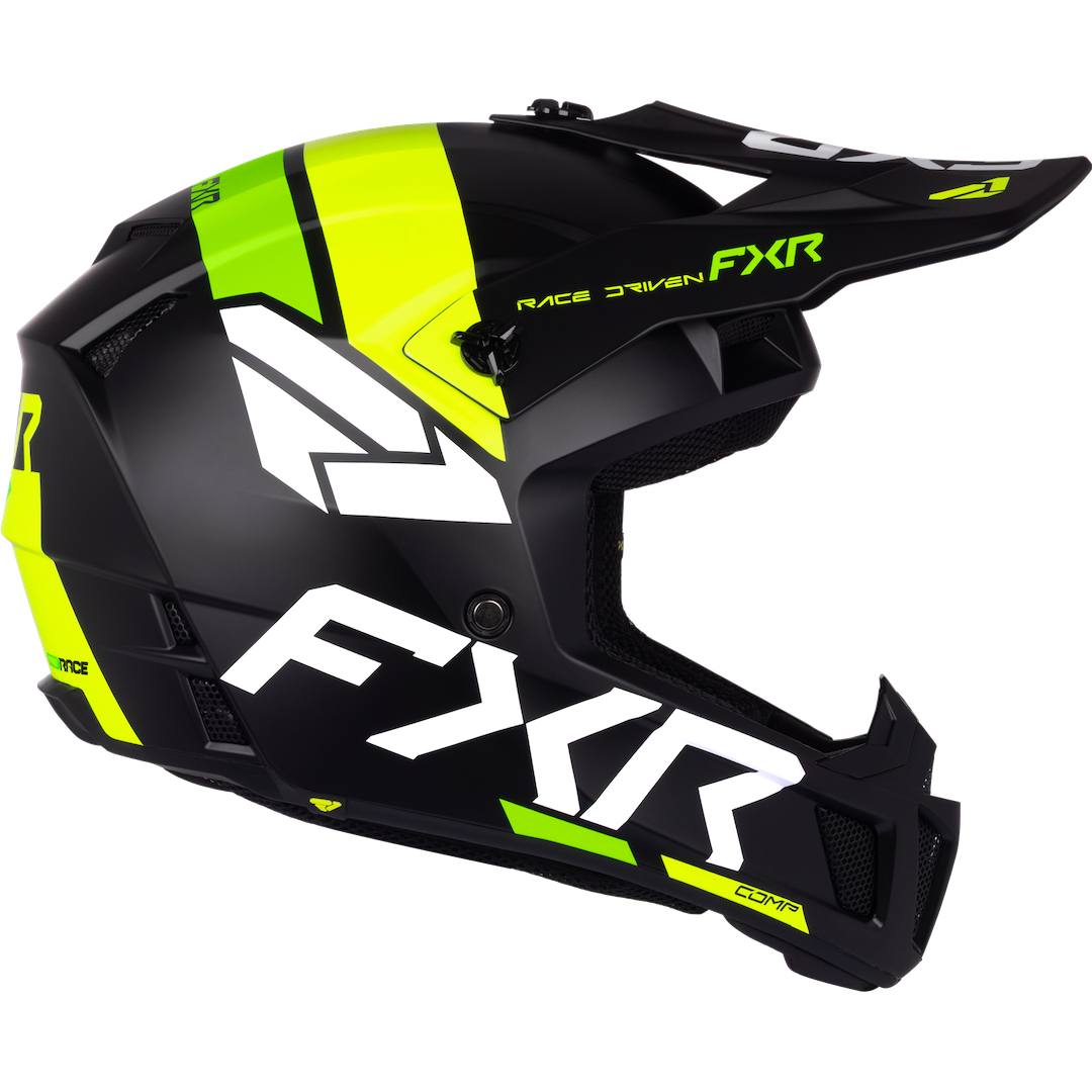 FXR YOUTH Clutch ECE 22.06 MX Helmet 2027 HiVis/Lime