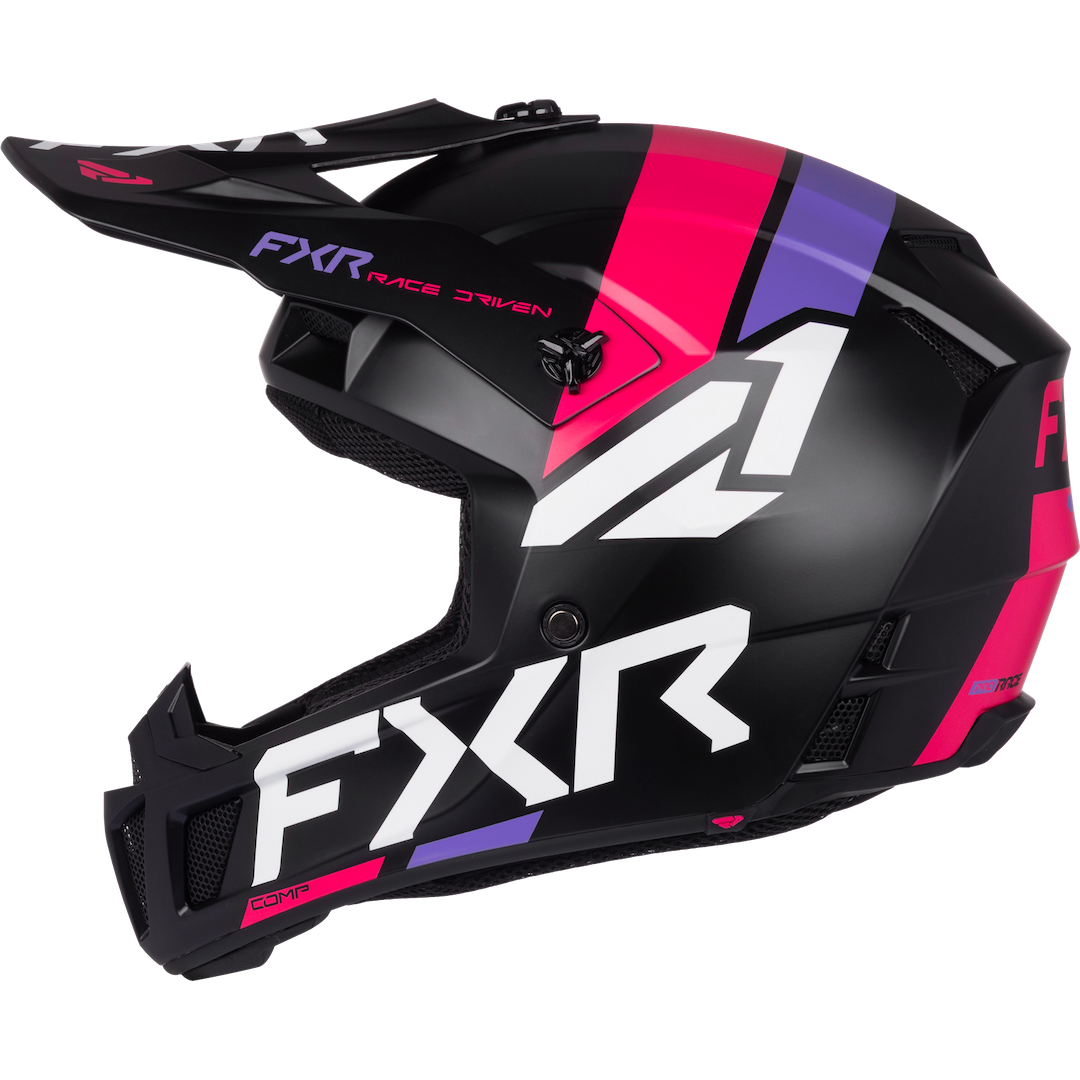 FXR YOUTH Clutch ECE 22.06 MX Helmet 2027 Razz/Lavender