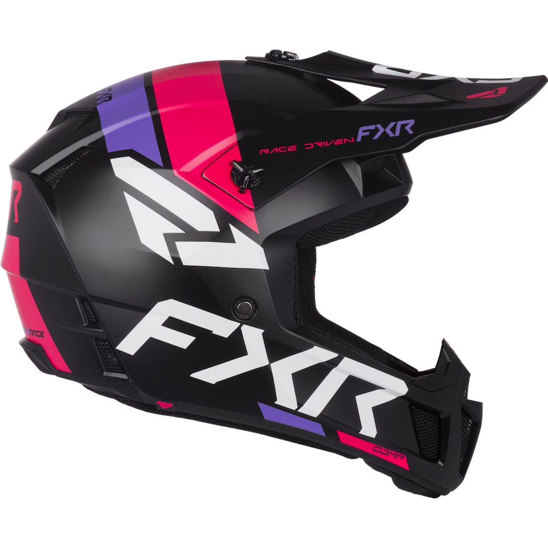 FXR YOUTH Clutch ECE 22.06 MX Helmet 2027 Razz/Lavender
