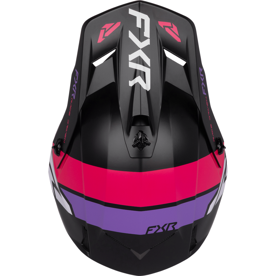 FXR YOUTH Clutch ECE 22.06 MX Helmet 2027 Razz/Lavender