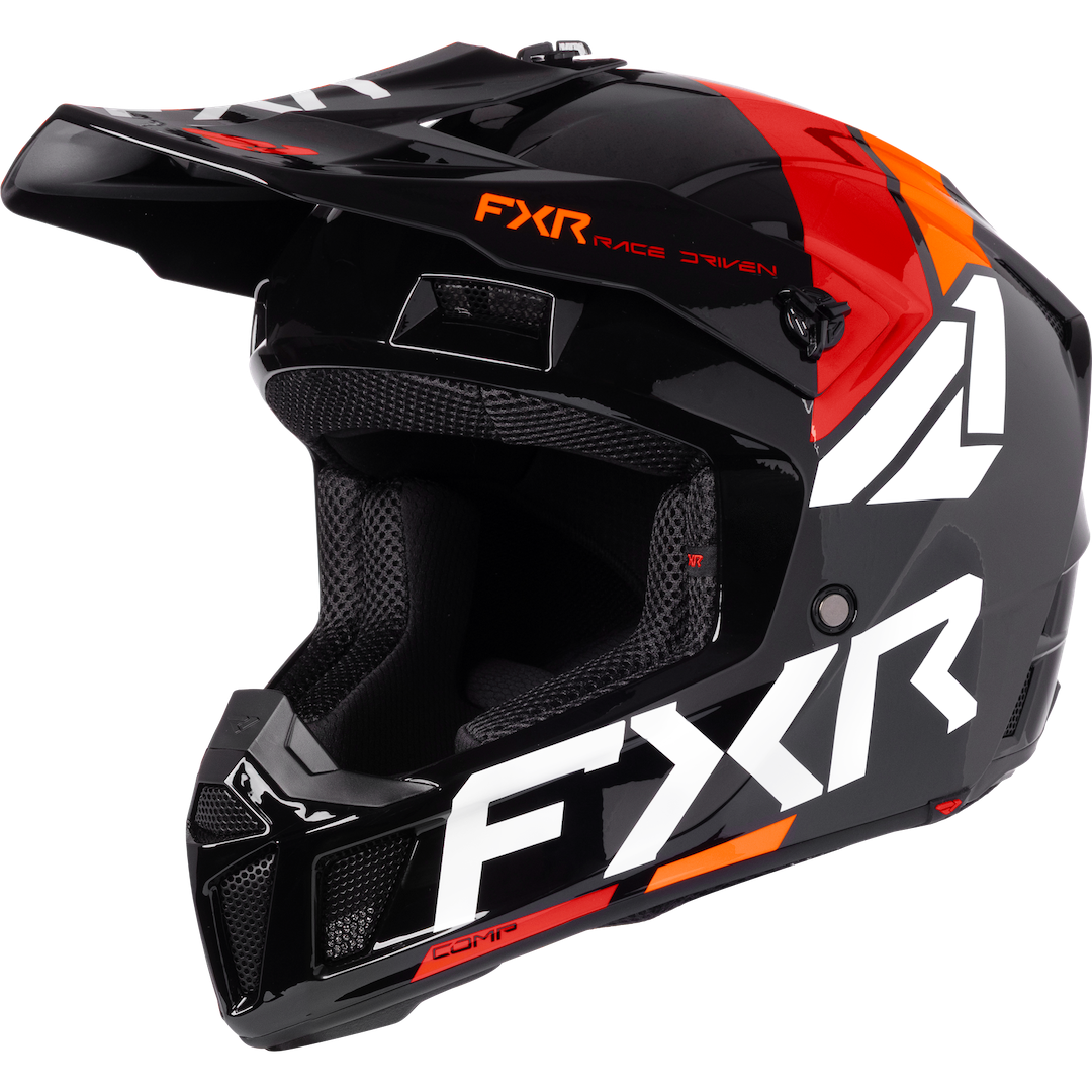 FXR YOUTH Clutch ECE 22.06 MX Helmet 2027 Red/Orange