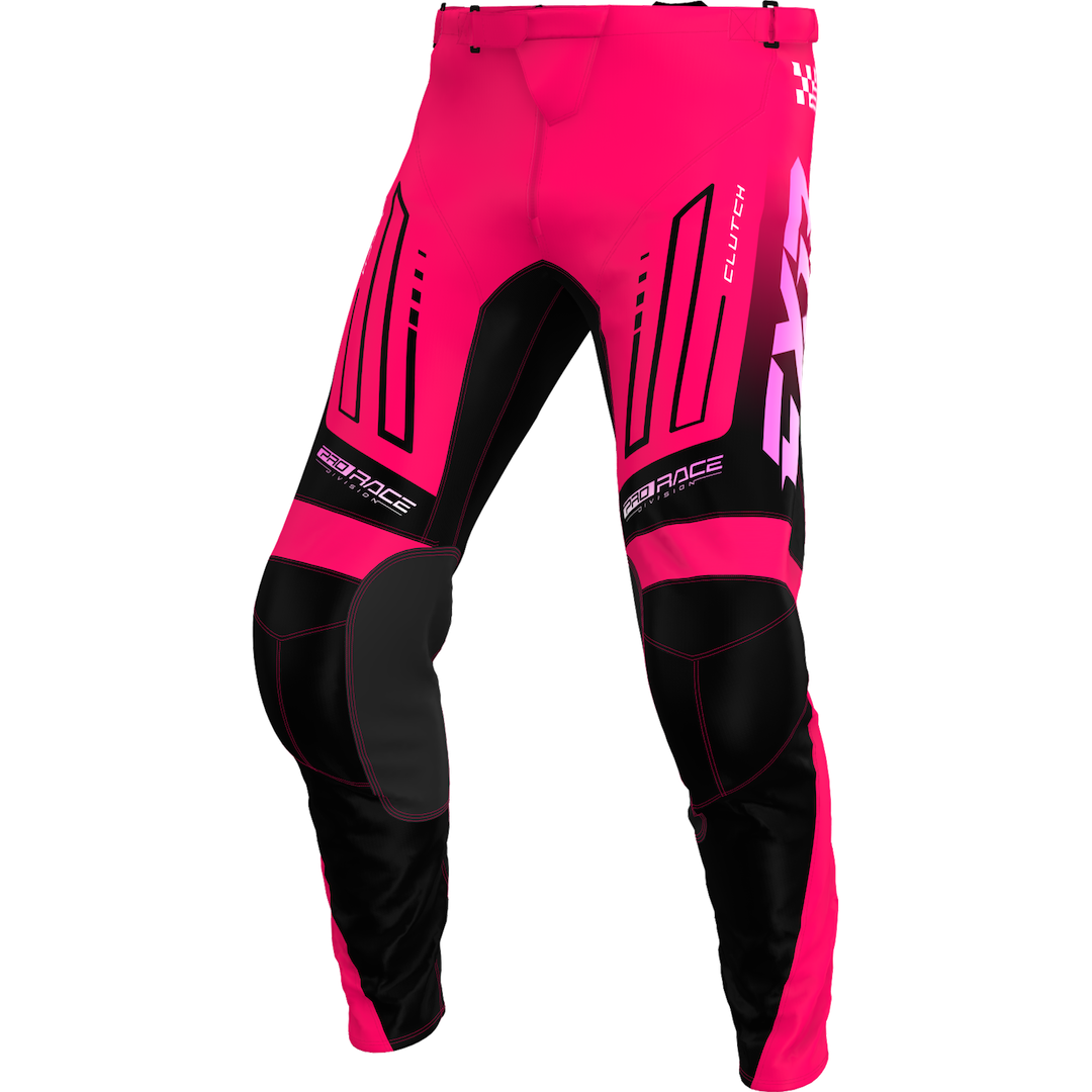 FXR YOUTH Clutch MX Pant 2026 Razz/Black/Pink