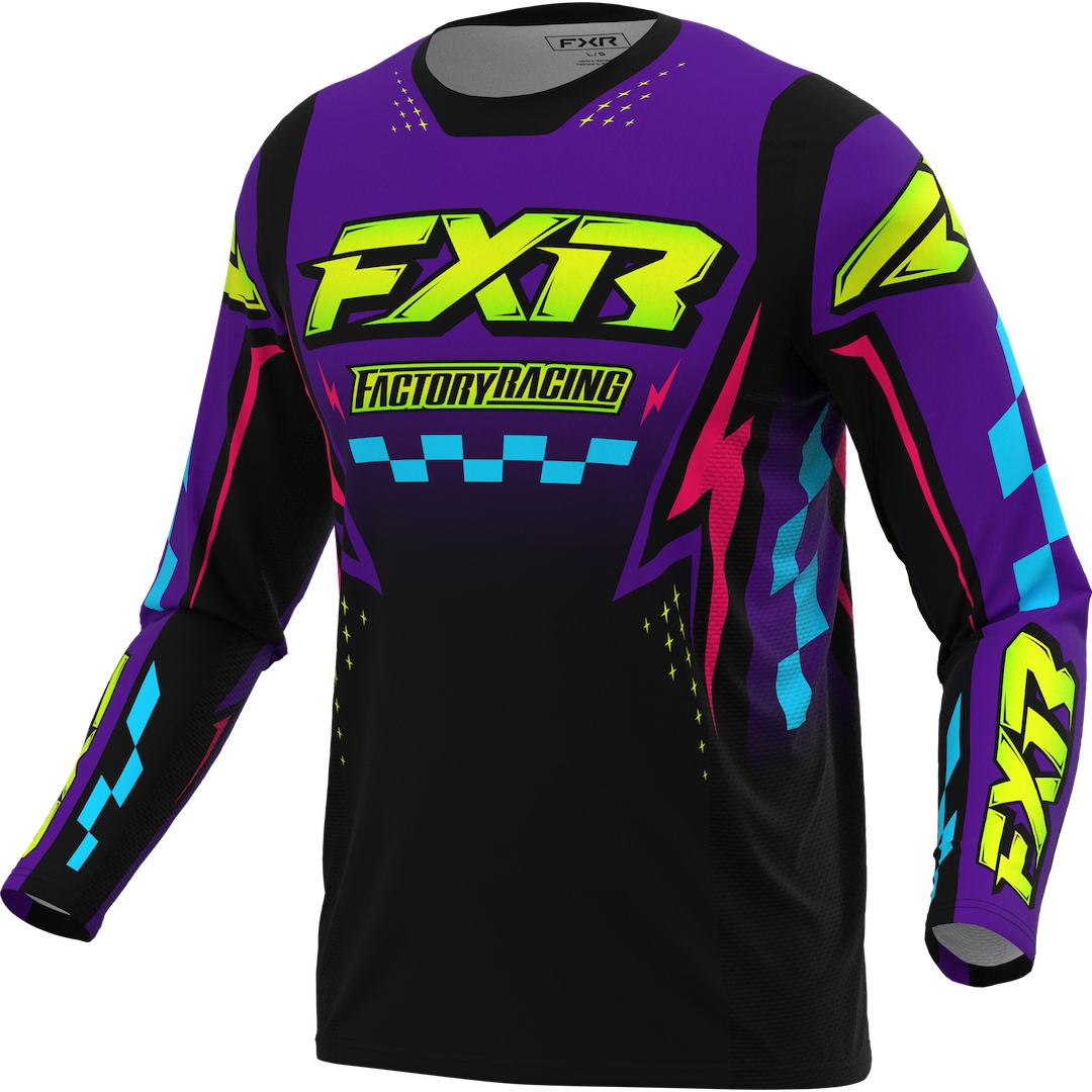 FXR YOUTH Podium MX Jersey 2027 Thunderbird