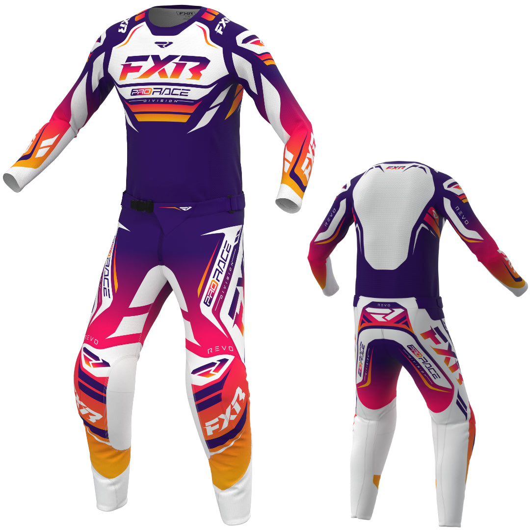 FXR YOUTH Revo 2027 MX Kit Combo Daybreak