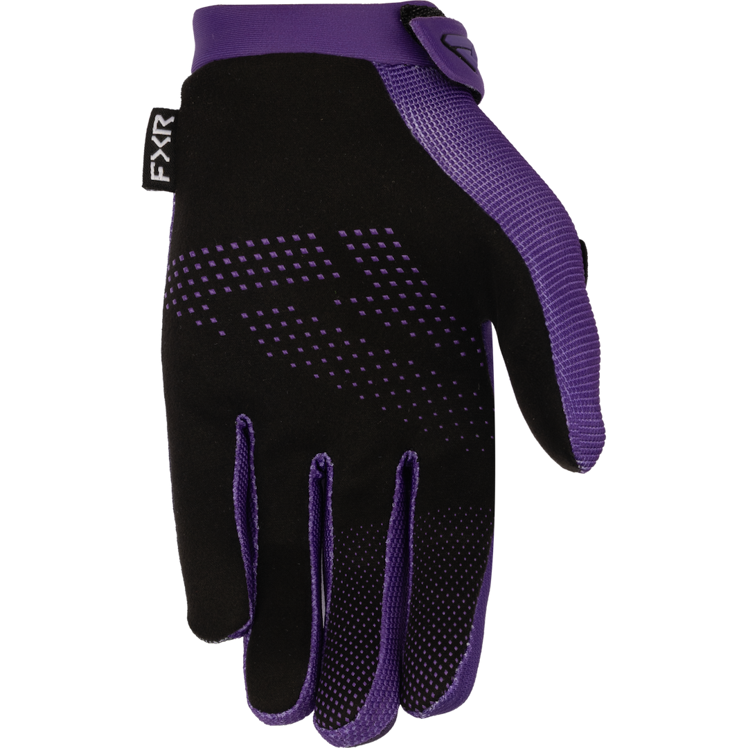 FXR YOUTH Reflex MX Glove 2026 Purple/White