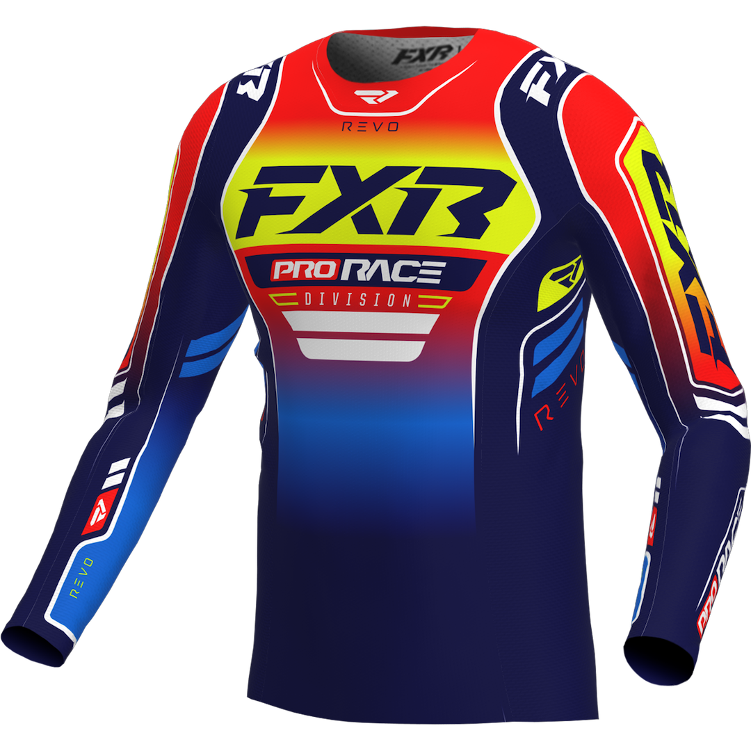 FXR YOUTH Revo Alpha MX Jersey 2026 Nuke