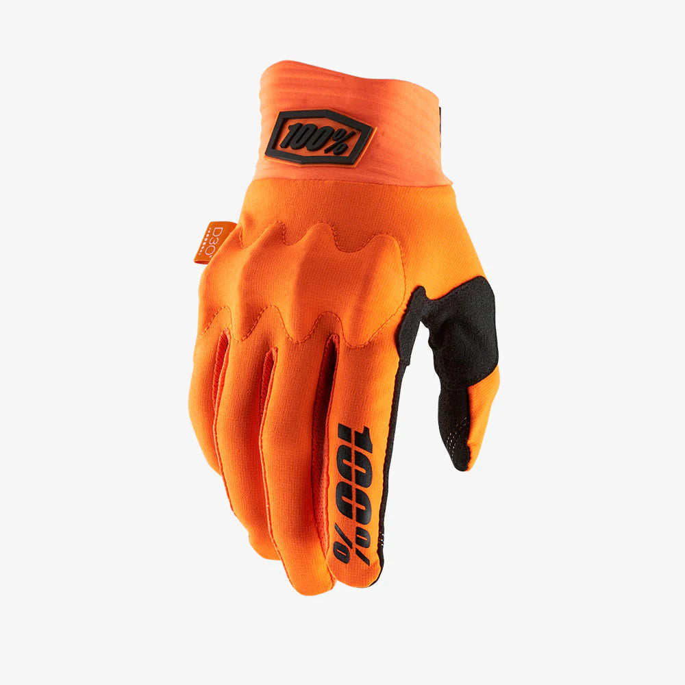 100% Cognito Glove Fluo Orange/Black