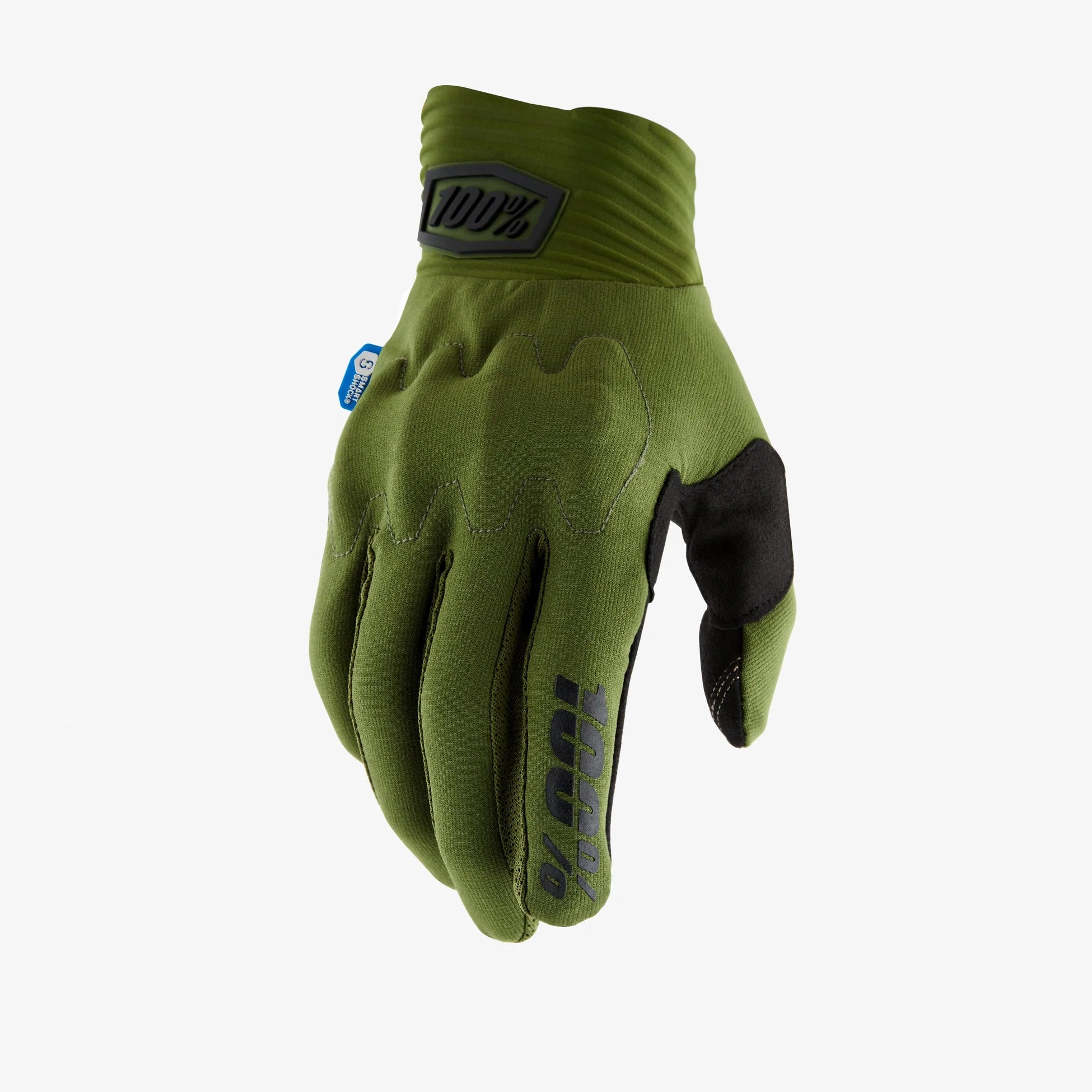 100% Cognito Glove Army Green/Black