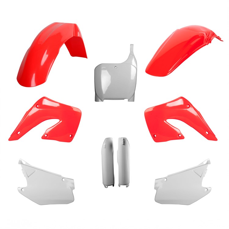 Polisport Plastic Kit HONDA CR125-250 00-01 Including Fork GuardsOEM
